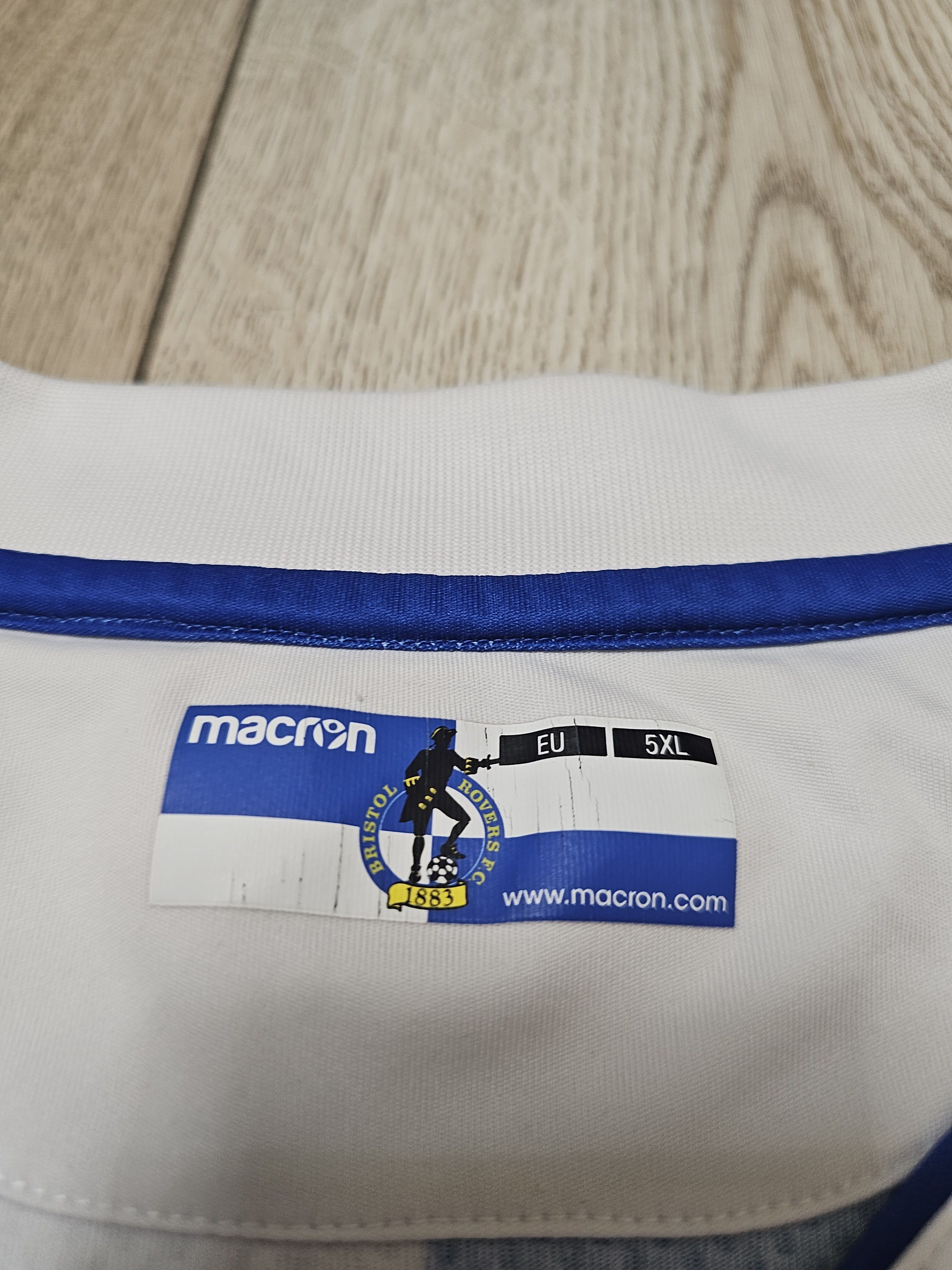 All Sport BRISTOL ROVERS 2017 2018 5XL HOME FOOTBALL SOCCER JERSEY Size US XXL / EU 58 / 5 - 10 Thumbnail