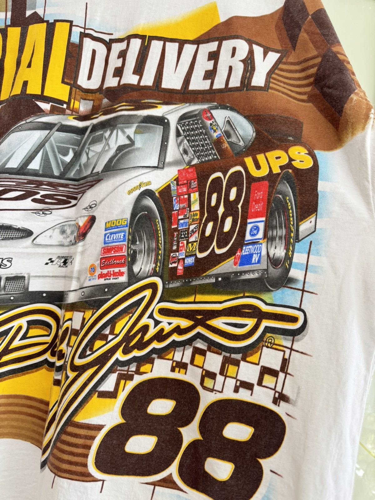 Chase Authentics × NASCAR × Vintage Vintage Nascar Dale Jarrett Tee Chase Authentic Racing Shirt Size US XL / EU 56 / 4 - 10 Thumbnail