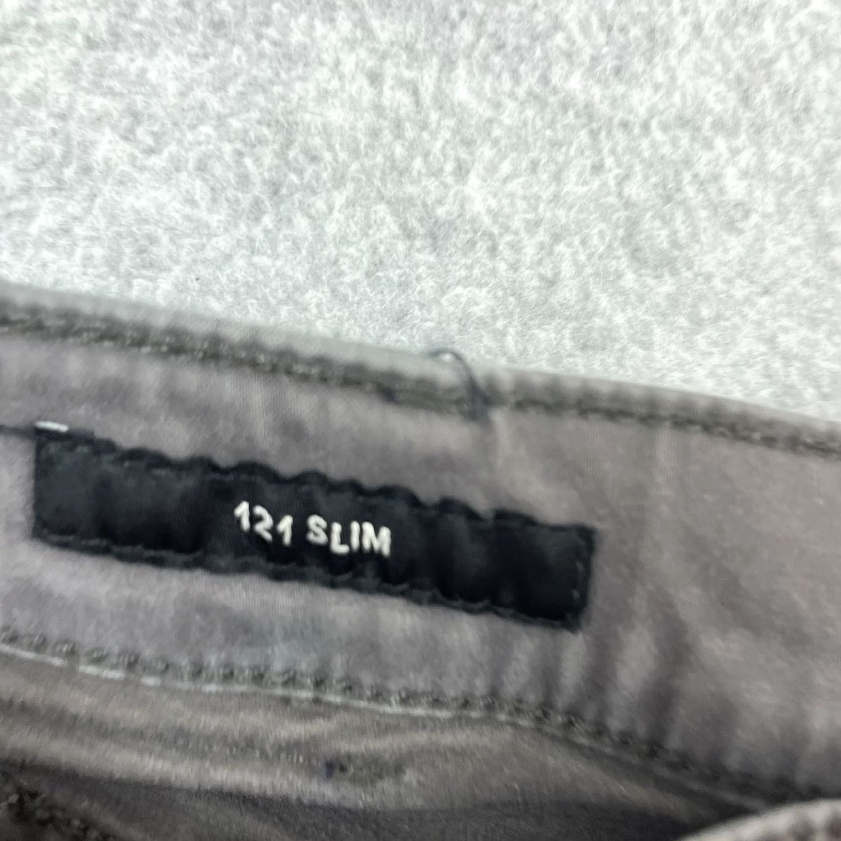 Lucky Brand Lucky Brand Pants Mens Slim Fit 34x30 Gray Cotton Blend Casual Workwear Size US 34 / EU 50 - 6 Thumbnail