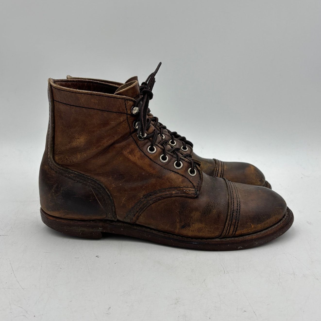 Red Wing Red Wing 8111 Heritage Iron Ranger 6" Work Boots Men's 7.5D Size US 7.5 / EU 40-41 - 3 Thumbnail