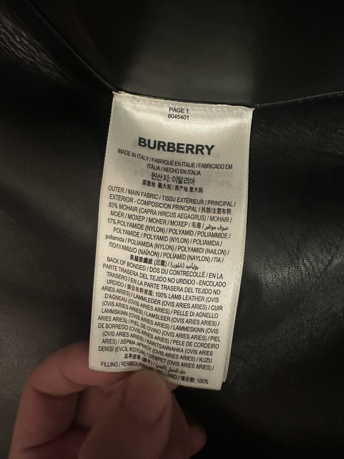 Burberry × Riccardo Tisci Burberry bunny fur coat Size US M / EU 48-50 / 2 - 5 Thumbnail