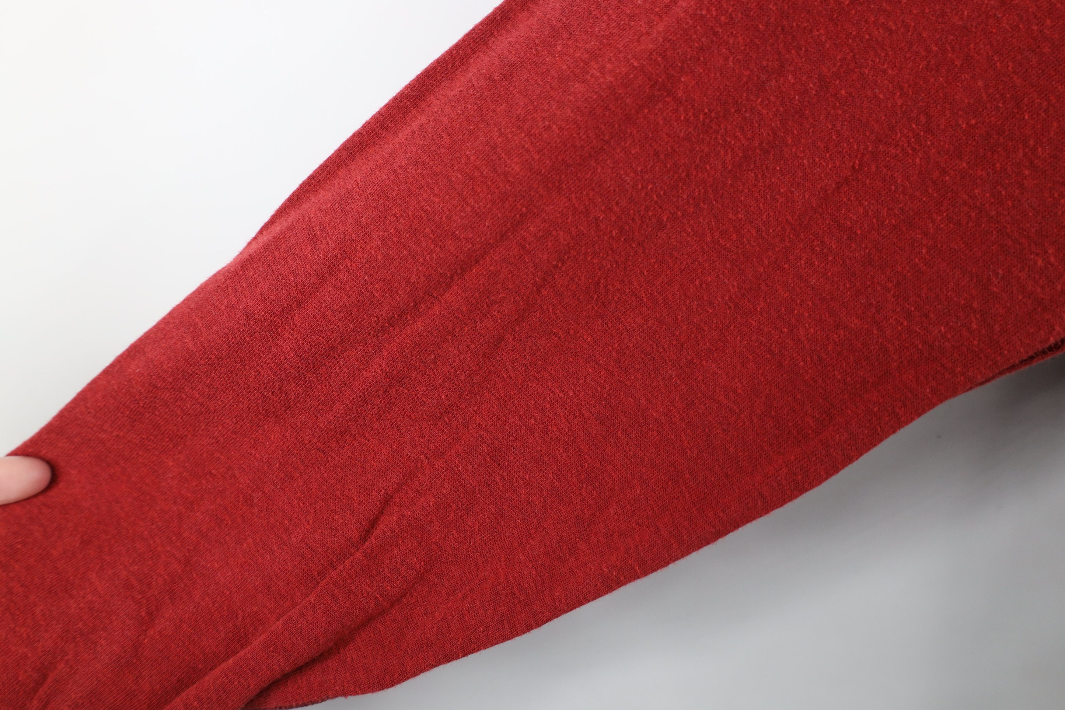 L.L. Bean × Vintage Vintage LL Bean Double Wall Wool Blend Thermal T-Shirt Red Size US XL / EU 56 / 4 - 6 Thumbnail