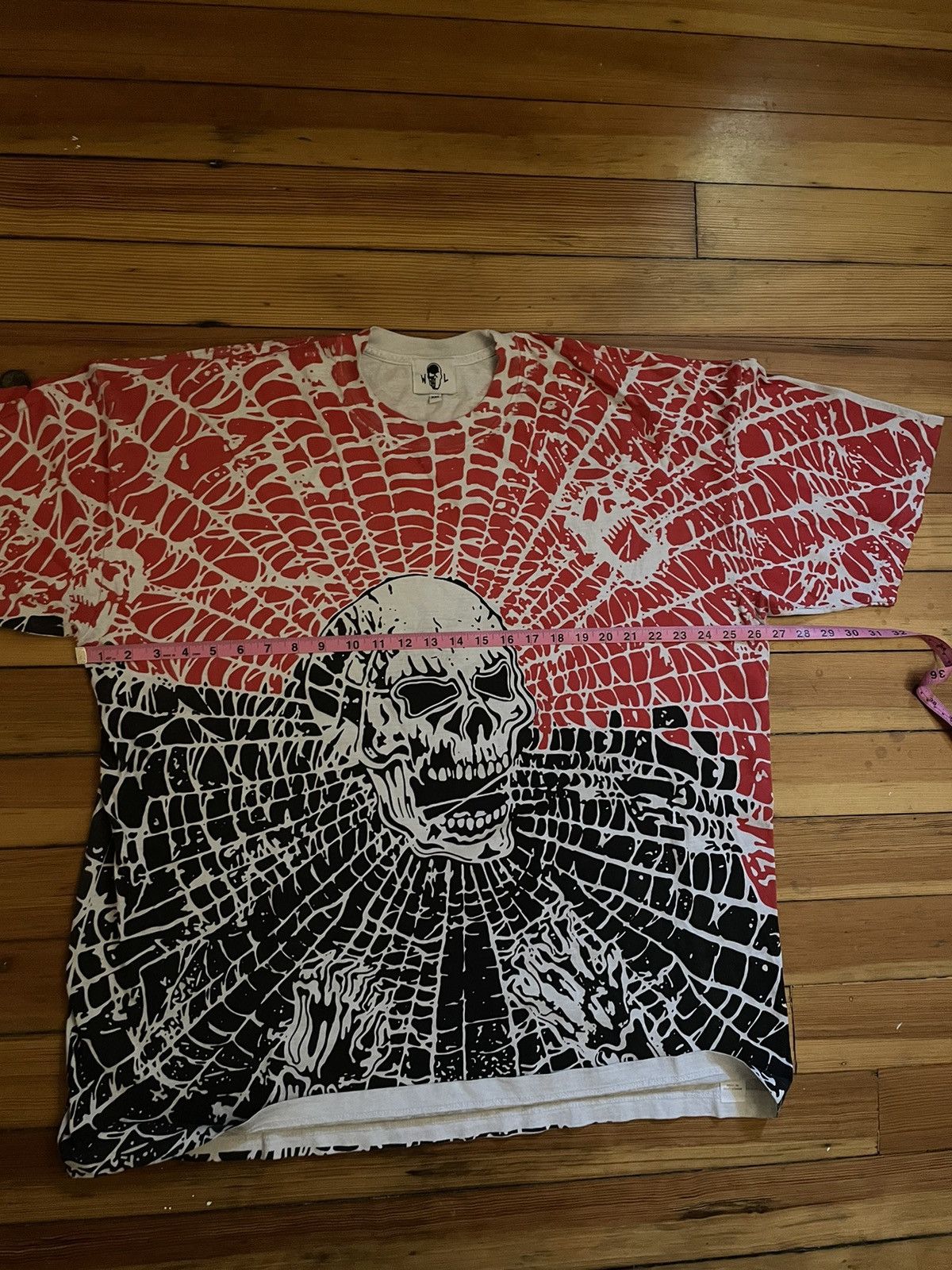 Warren Lotas Skull Spiderweb Tee Size US XXL / EU 58 / 5 - 2 Thumbnail