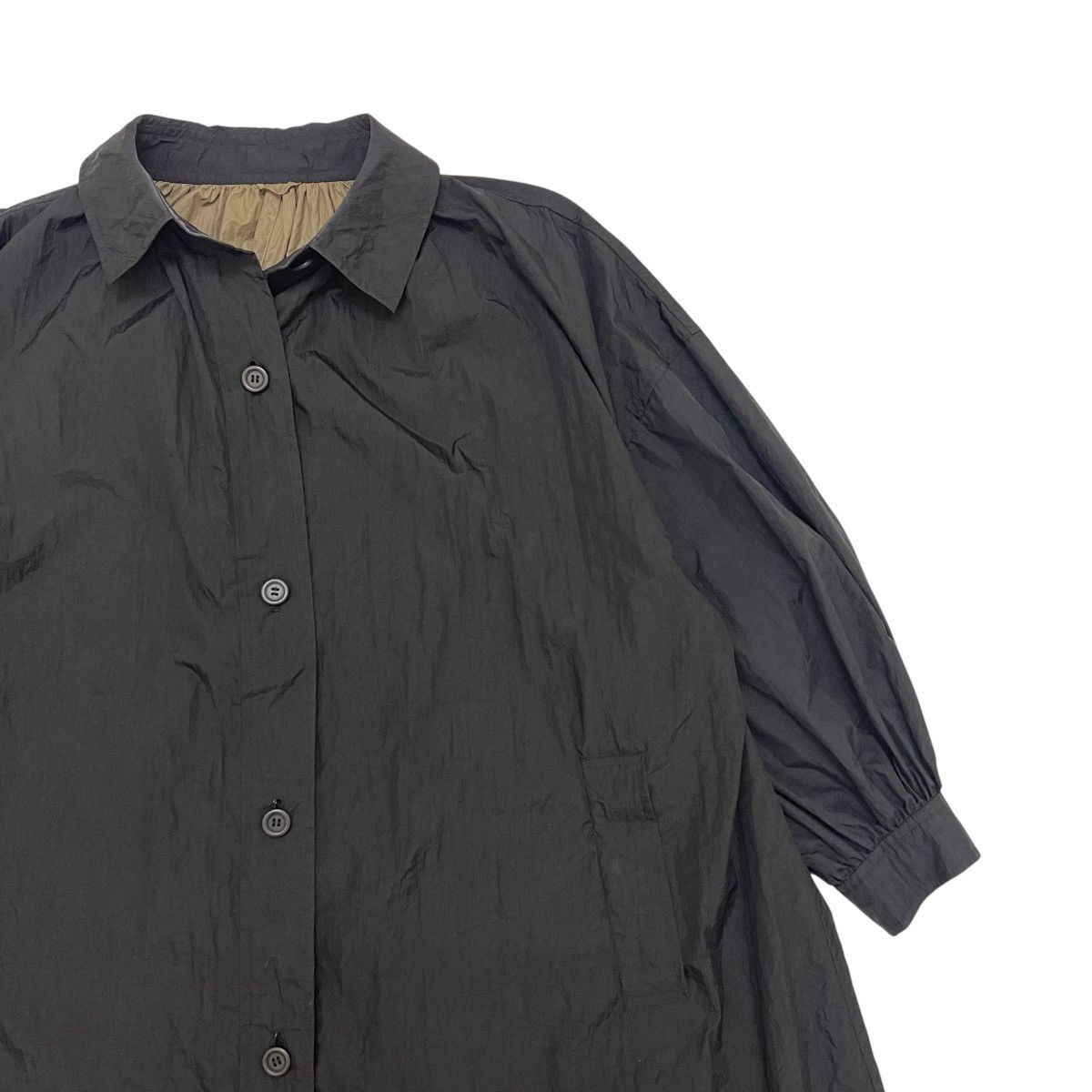 Yves Saint Laurent Vintage Yves Saint Lauren Paris Oversized Nylon Jacket Size 3XL / US 20-22 - 6 Thumbnail
