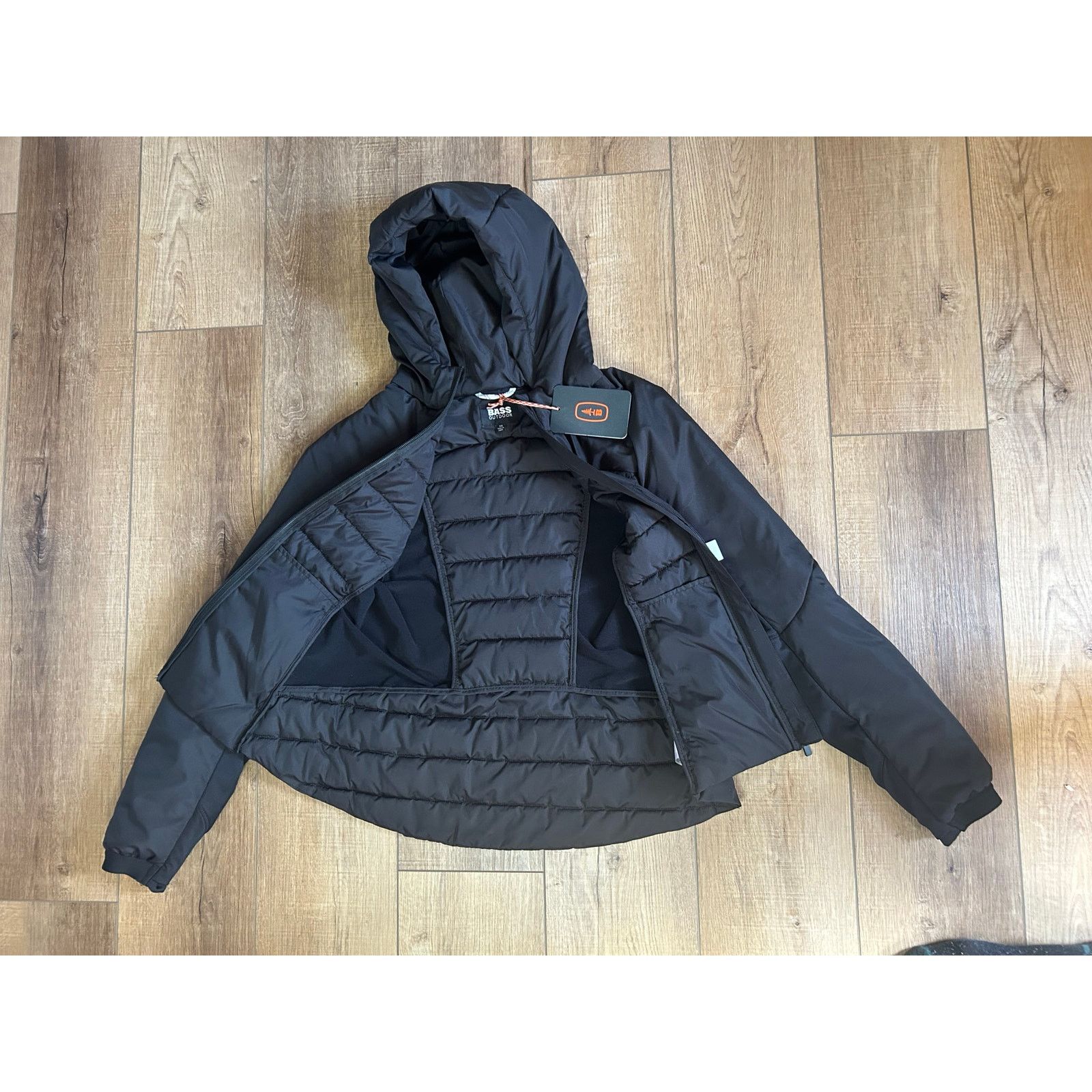 Bass Bass Outdoor Women's Hooded Contoured Zip-Front Jacket Size XS / US 0-2 / IT 36-38 - 6 Thumbnail