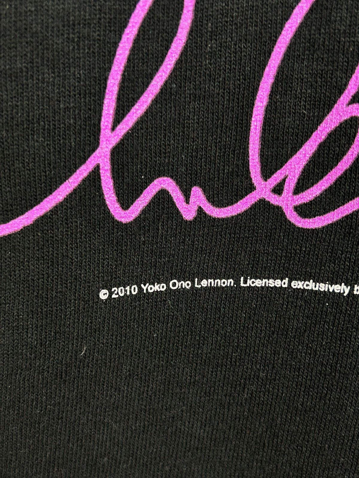 Band Tees John Lennon 2010 Yoko Ono Self Portrait Drawing T-Shirt S Size US S / EU 44-46 / 1 - 4 Thumbnail