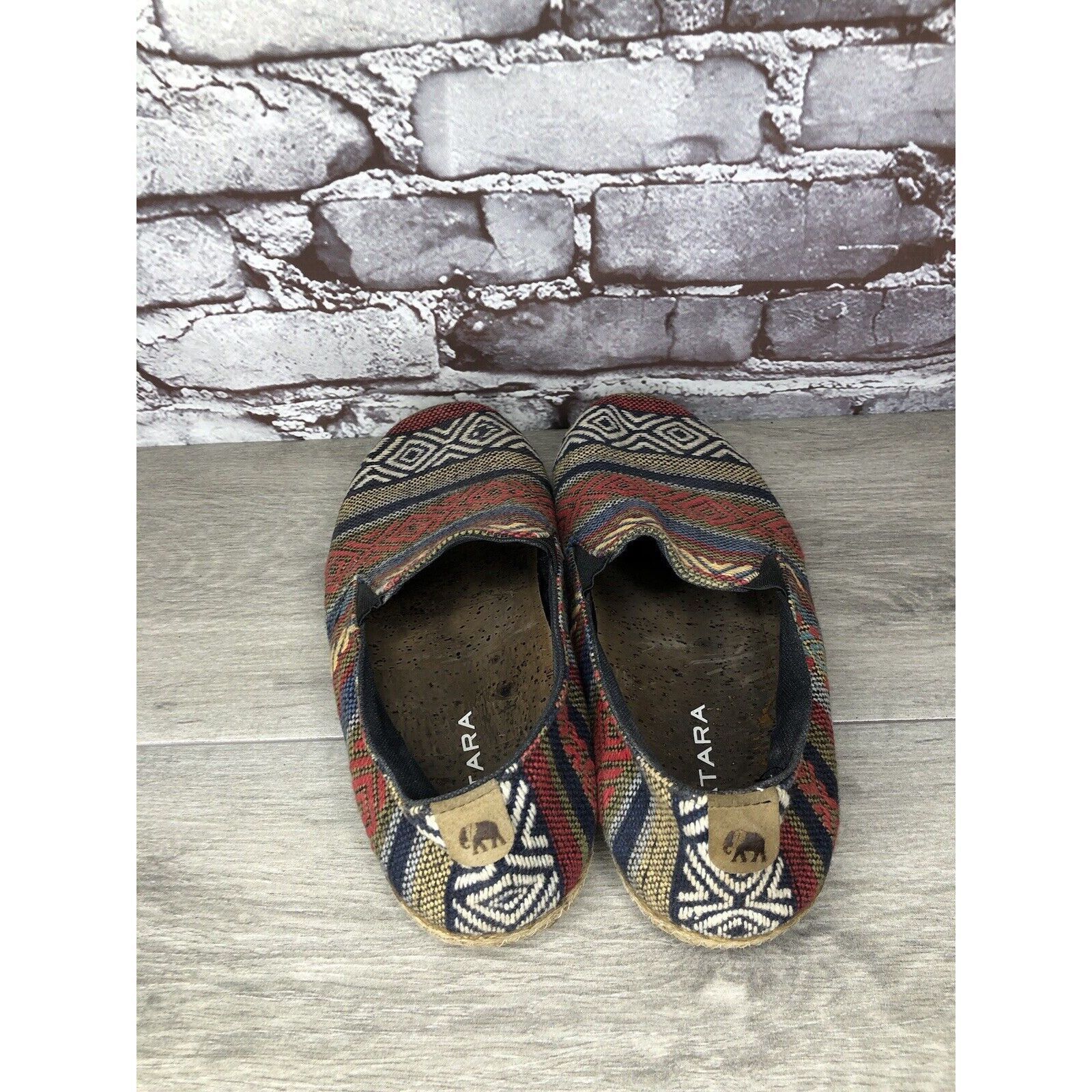 Other PATARA Chiang Mai Seeker MultiColor Fabric Slip On Loafers S Size US 8 / EU 41 - 5 Thumbnail