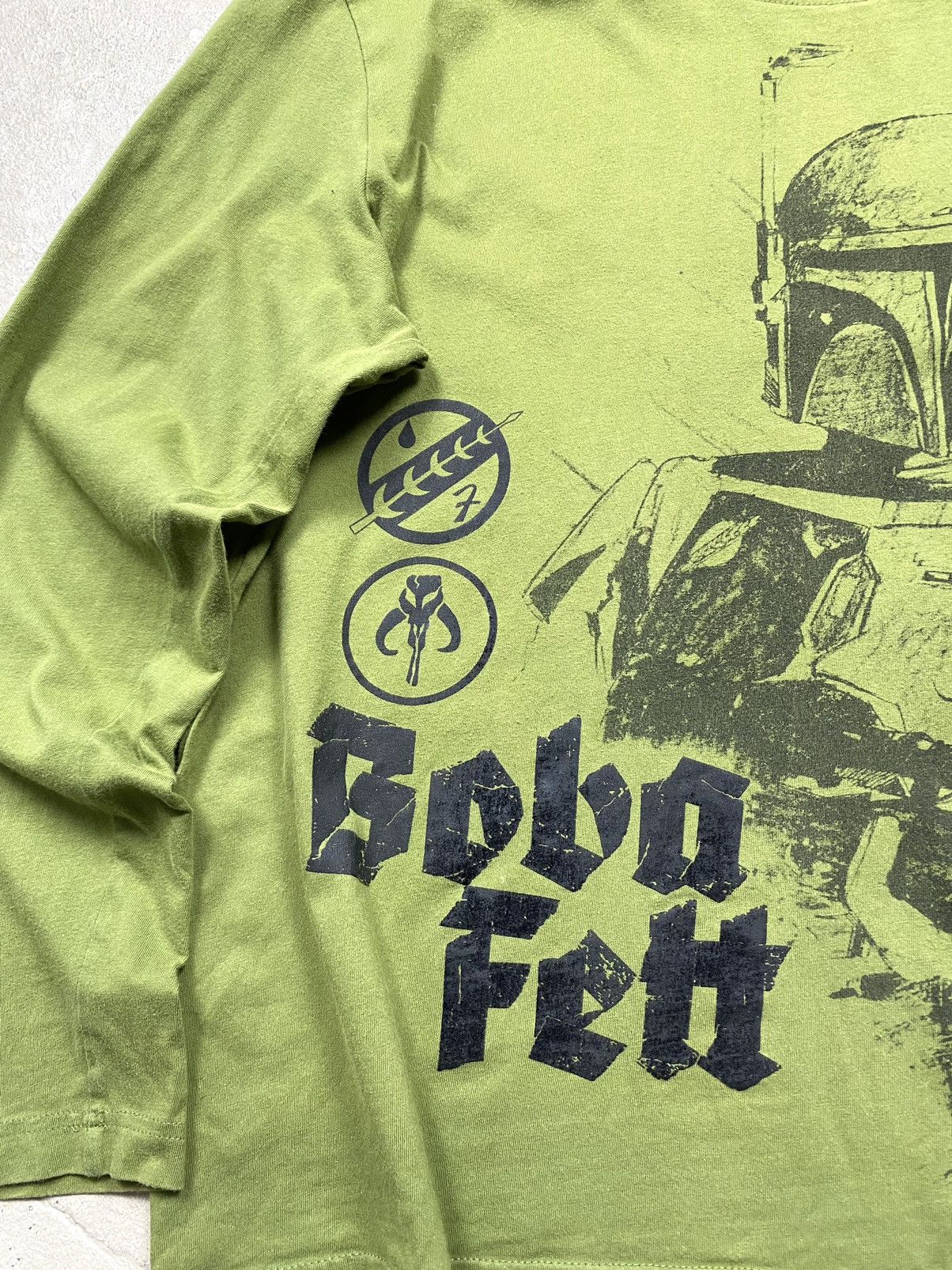 Star Wars Vintage 00’s Star Wars Boba Fett Movie Longsleeve Size US M / EU 48-50 / 2 - 5 Thumbnail