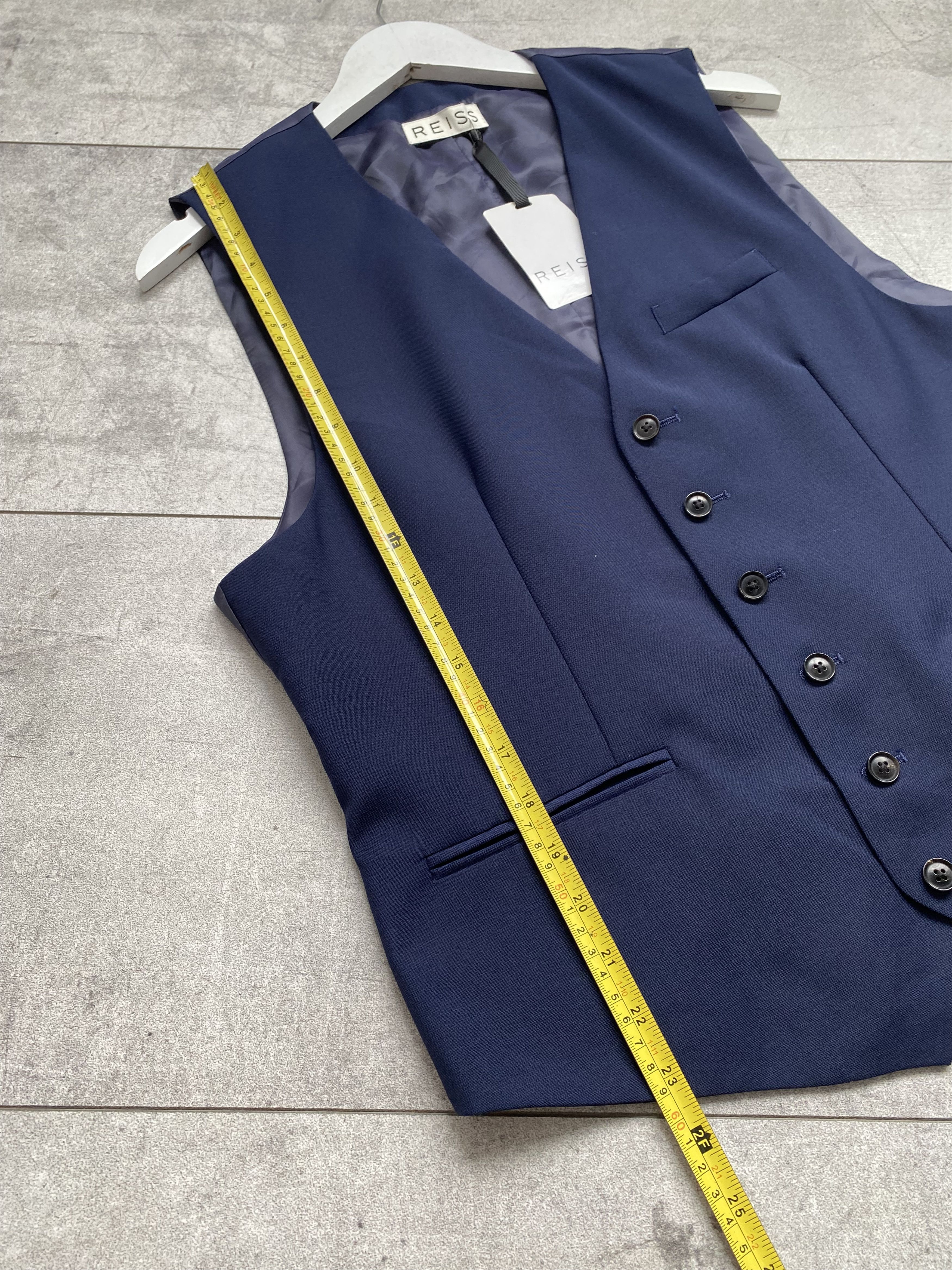 Reiss Reiss Wool Waiscoat Size 42R - 8 Thumbnail