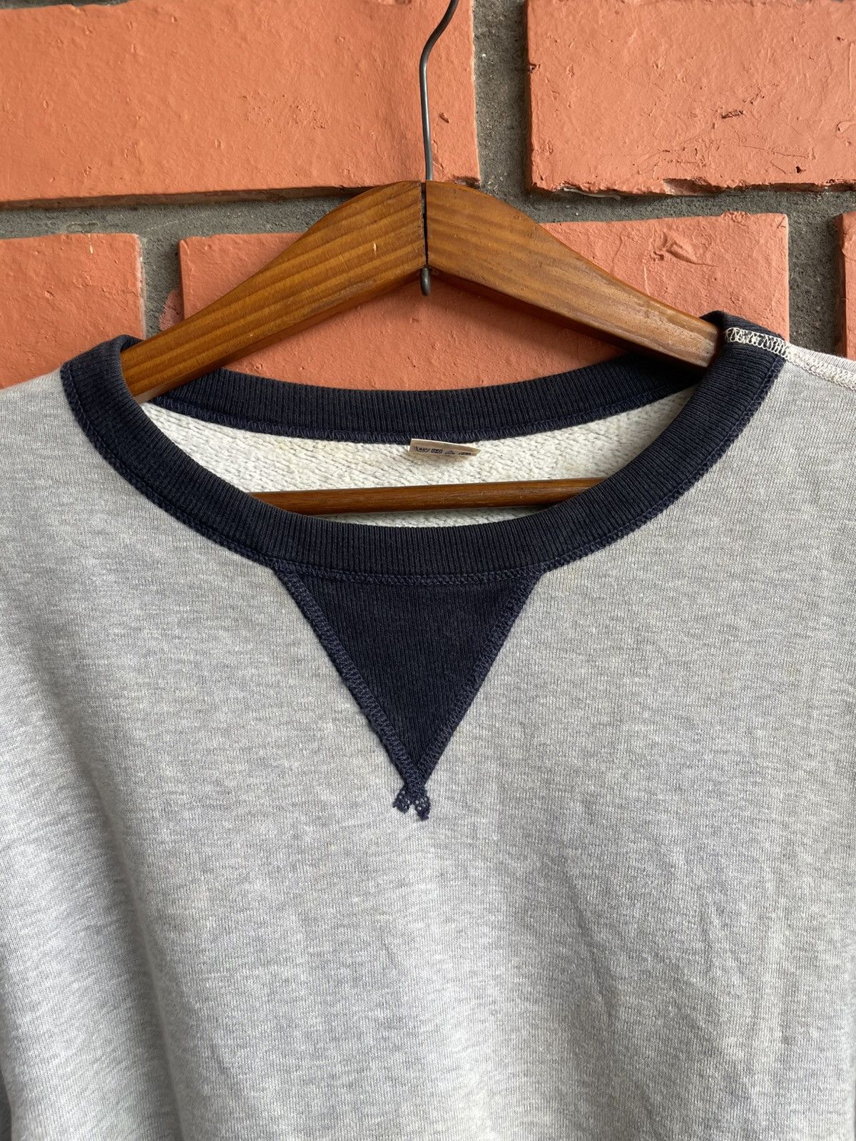 The Flat Head The Flat Head japan Two-tone LoopWheeler Sweatshirt pullover Size US M / EU 48-50 / 2 - 5 Thumbnail
