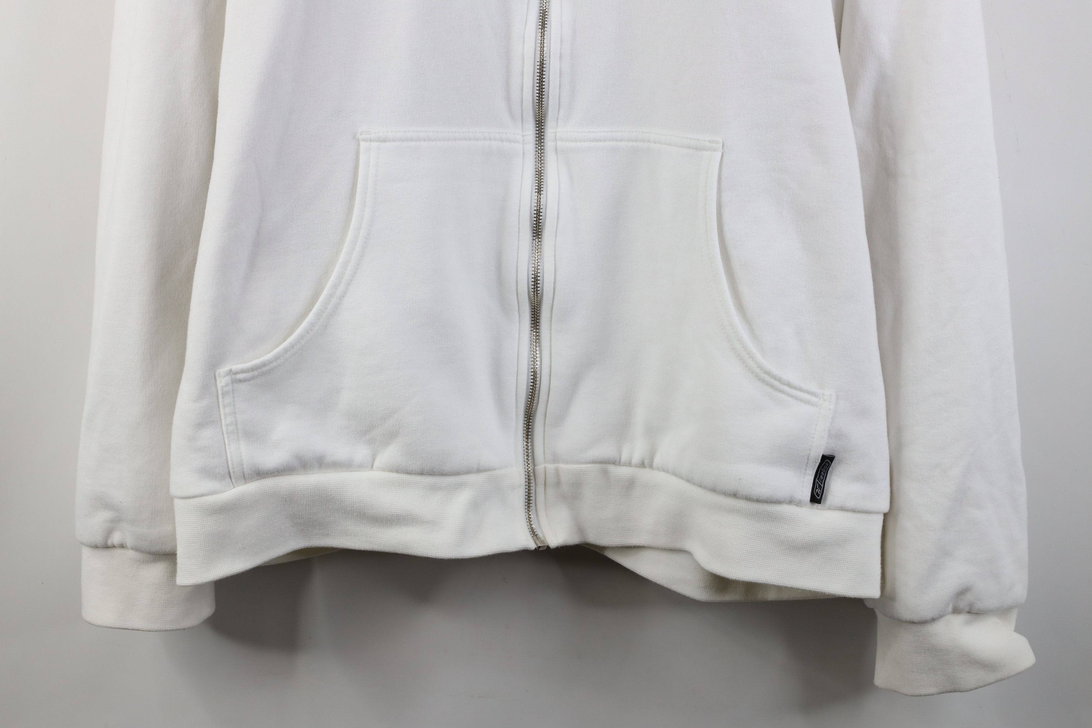 Reebok Vintage Reebok Thermal Waffle Knit Lined Zip Hoodie White Size US XXL / EU 58 / 5 - 3 Thumbnail