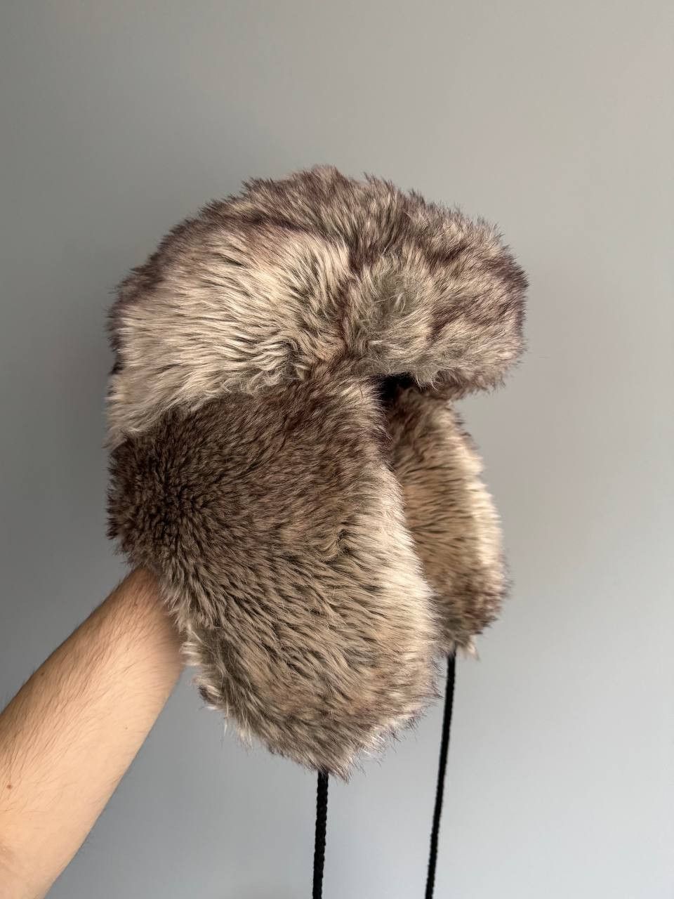 Japanese Brand Vintage Fuzzy Ushanka Beanie Hat Faux Fur Size ONE SIZE - 1 Thumbnail