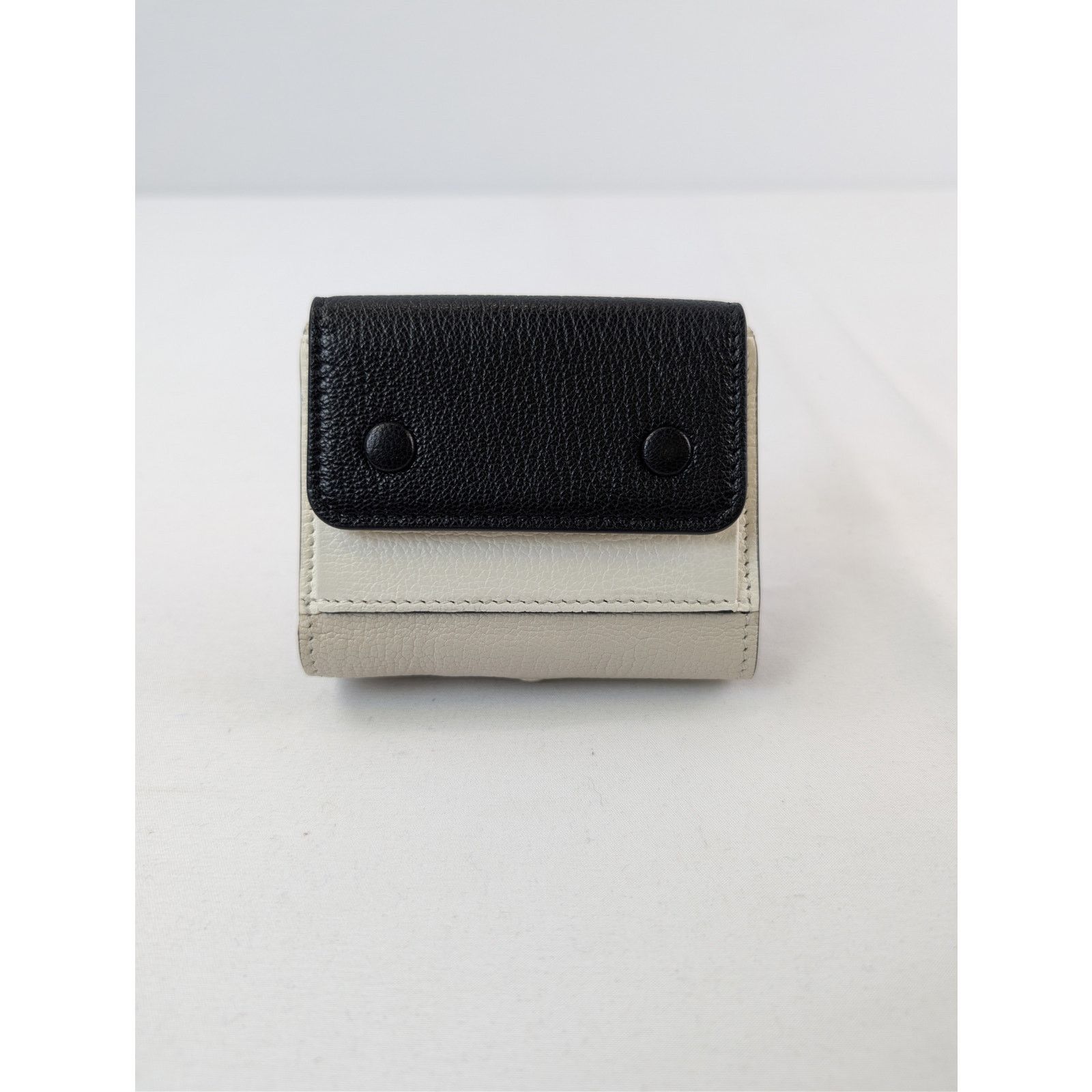 Maison Margiela o1rshd1 Size: OS / Leather Four-Stitch Clip Wallet Black Size ONE SIZE - 12 Thumbnail