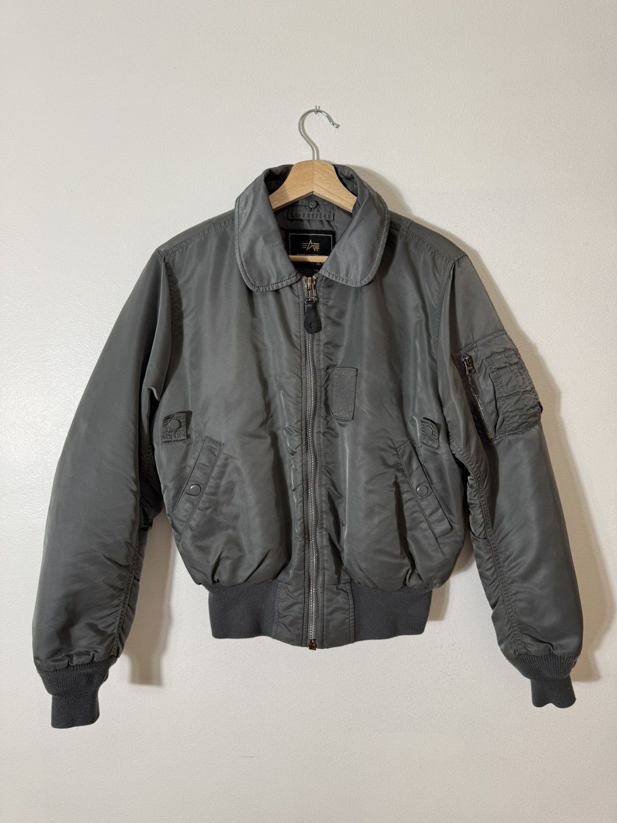 Alpha Industries Vintage Alpha Industries Bomber Size US S / EU 44-46 / 1 - 1 Thumbnail
