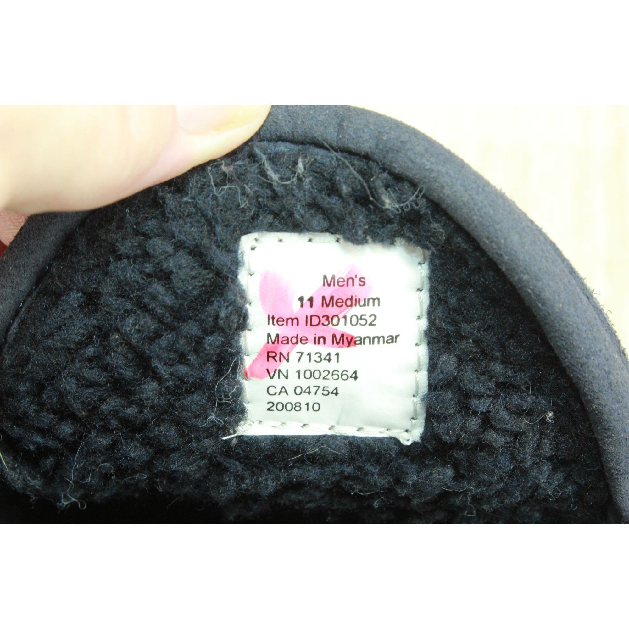 L.L. Bean LL Bean Carbon Navy Fleece Lined Slippers Men's Size 11 Size US 11 / EU 44 - 8 Thumbnail