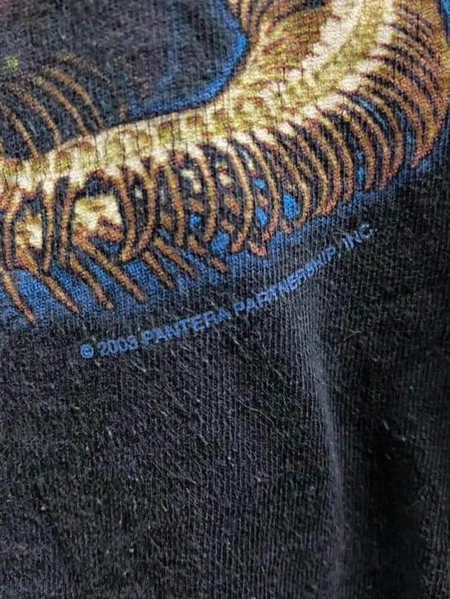 Band Tees Tennessee River Tag Pantera Rock Band Vintage Rare Graphics Size US L / EU 52-54 / 3 - 4 Thumbnail