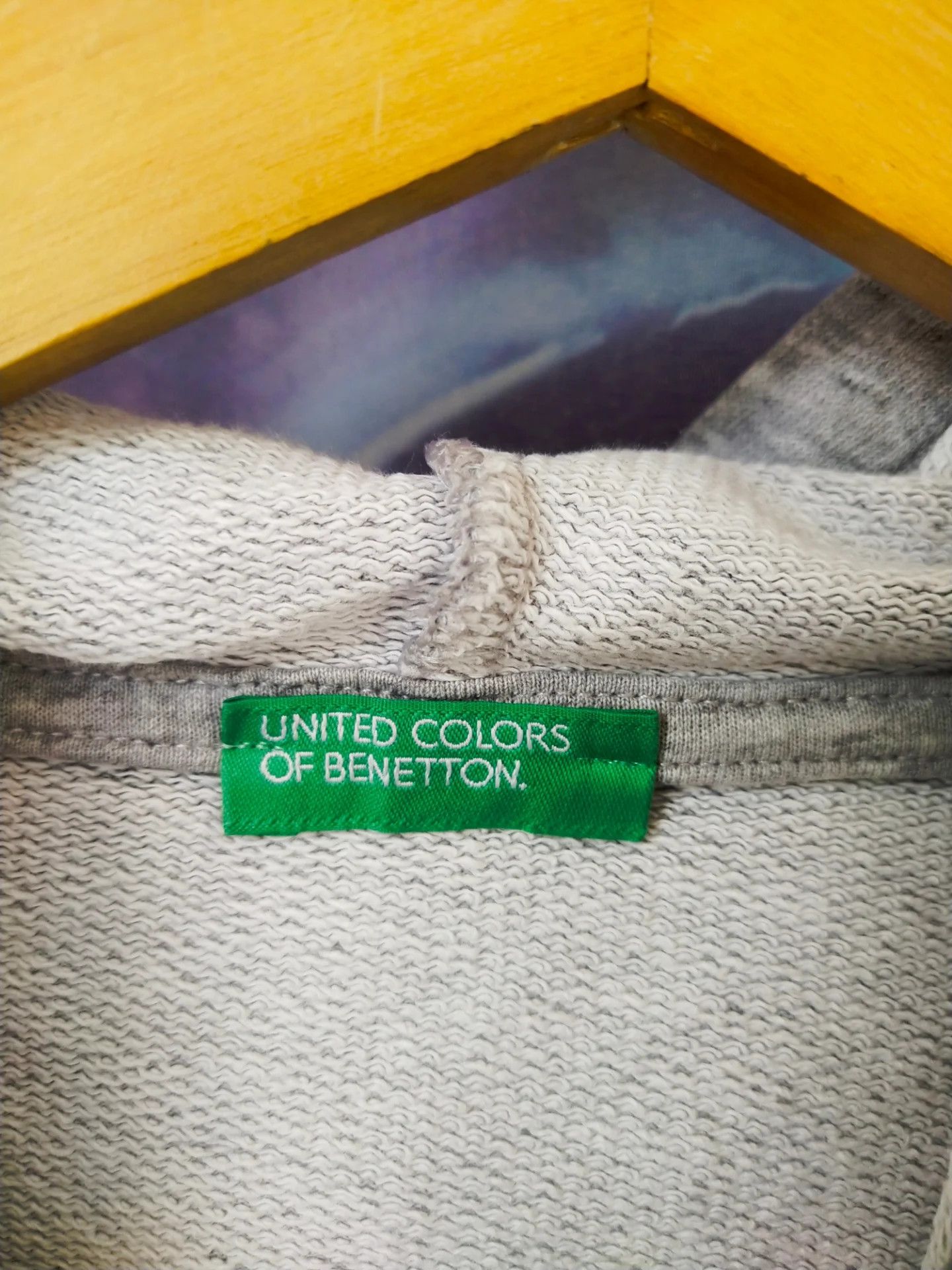 United Colors Of Benetton United Colors of Benetton Skate Art Letter Grey Youth Hoodie Size S / US 4 / IT 40 - 4 Thumbnail