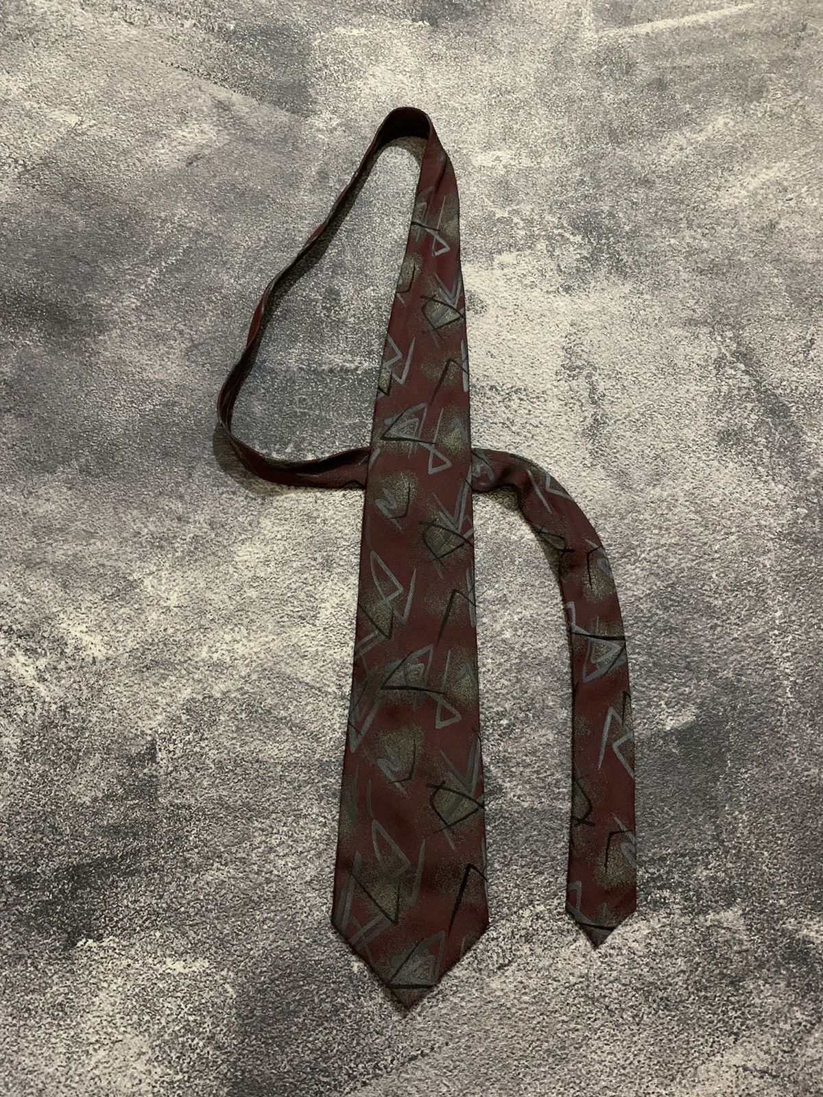 Issey Miyake IM Miyake Design Pattern Tie Size ONE SIZE - 1 Thumbnail