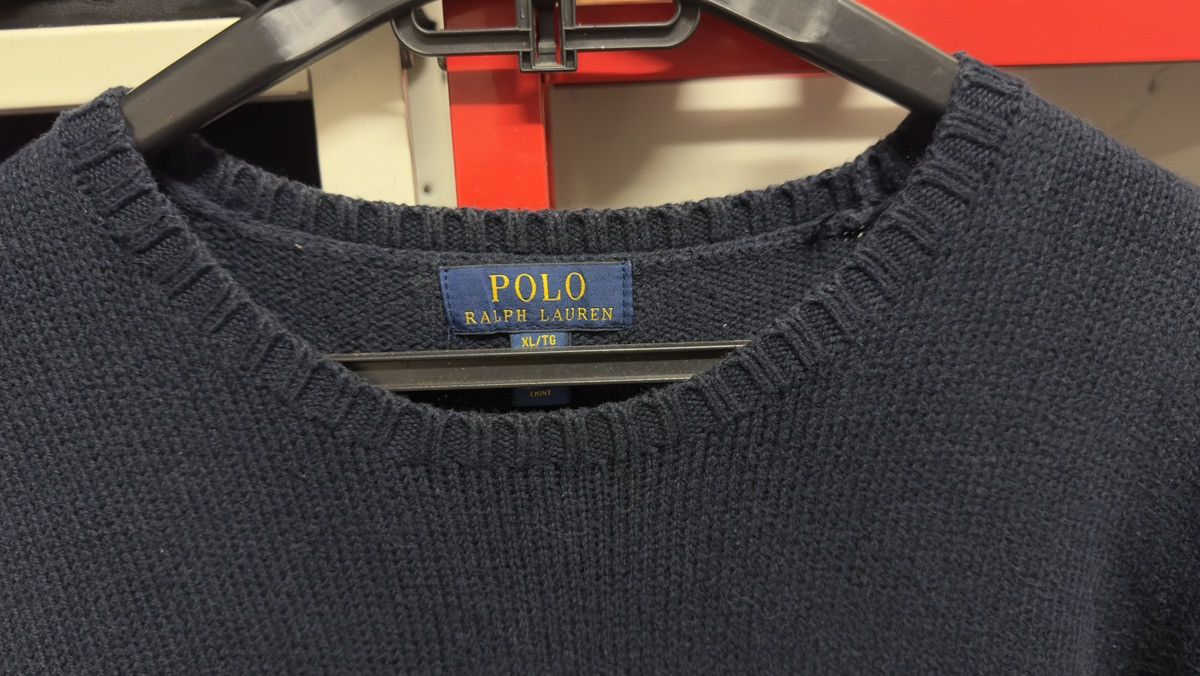 Ralph Lauren Polo Ralph Lauren Polo Bear Sweater Knit Crewneck Size US XL / EU 56 / 4 - 3 Thumbnail
