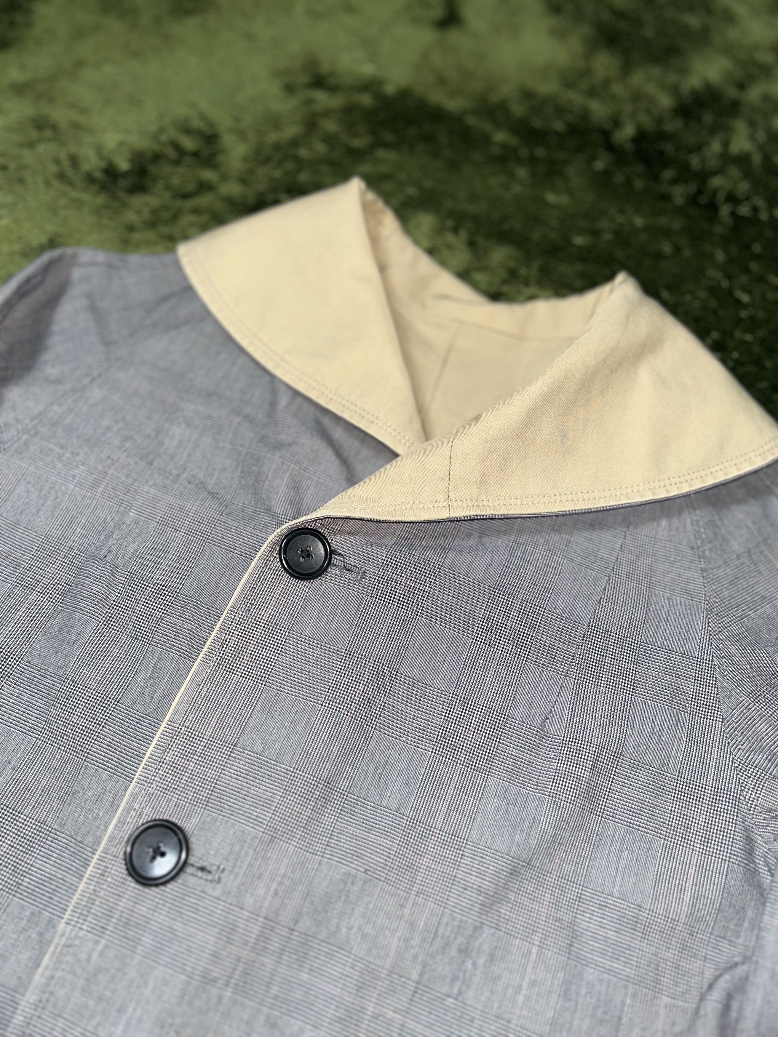 Beams Plus × Japanese Brand [XS] beams reversible check single cotton coat plaid Size XS / US 0-2 / IT 36-38 - 2 Thumbnail
