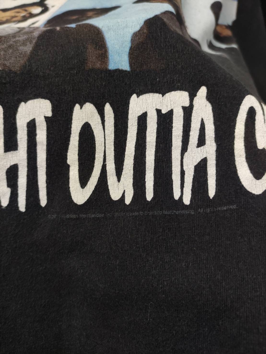 Dr. Dre Vtg 00's N.W.A. "Straight Outta Compton" Album Promo T-Shirt Size US L / EU 52-54 / 3 - 5 Thumbnail