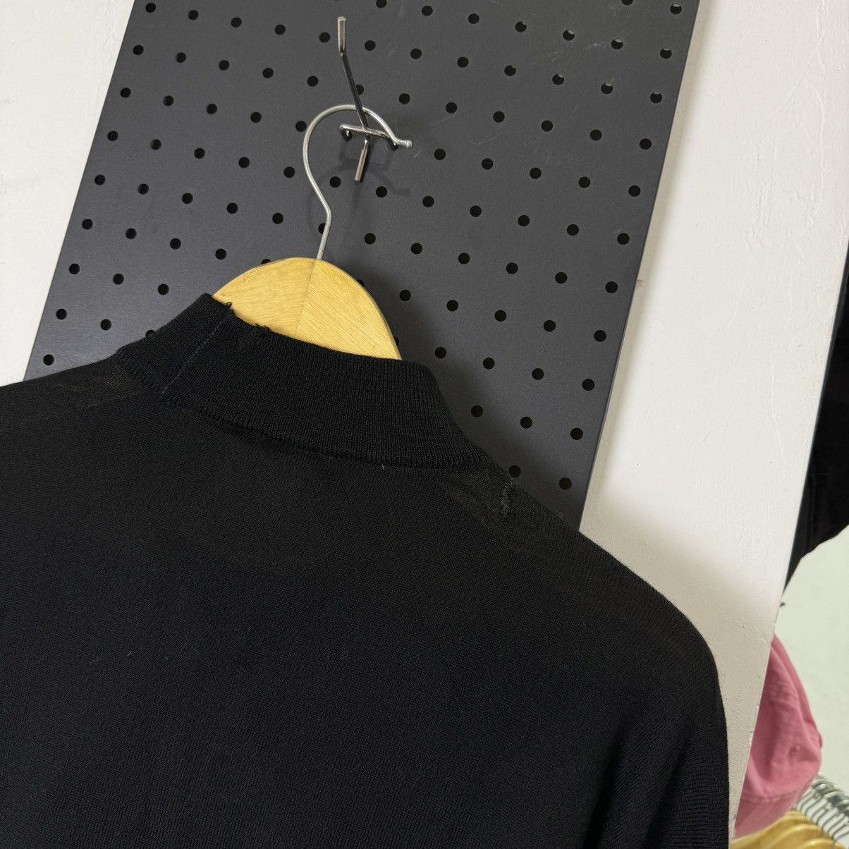 Yves Saint Laurent Vintage Yves Saint Laurent YSL turtleneck sweatknit black Size US XL / EU 56 / 4 - 4 Thumbnail