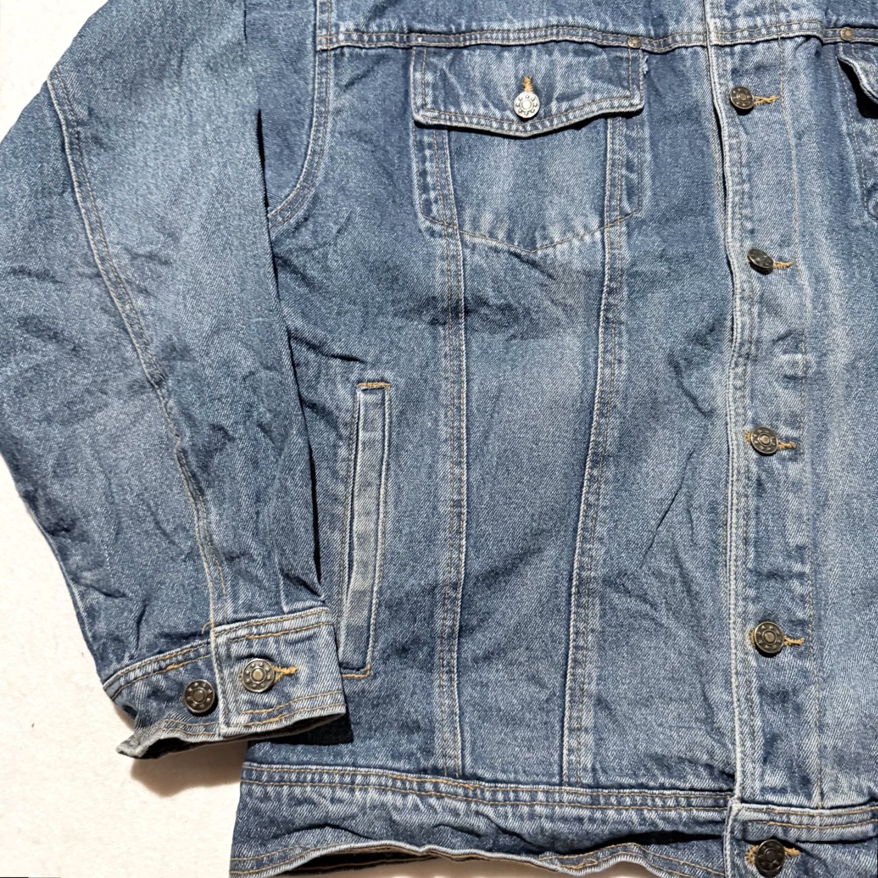 Vintage VINTAGE Trump Marina Hotel Casino Trucker Jacket Men Blue Denim Retro Y2K Large Size US L / EU 52-54 / 3 - 7 Thumbnail