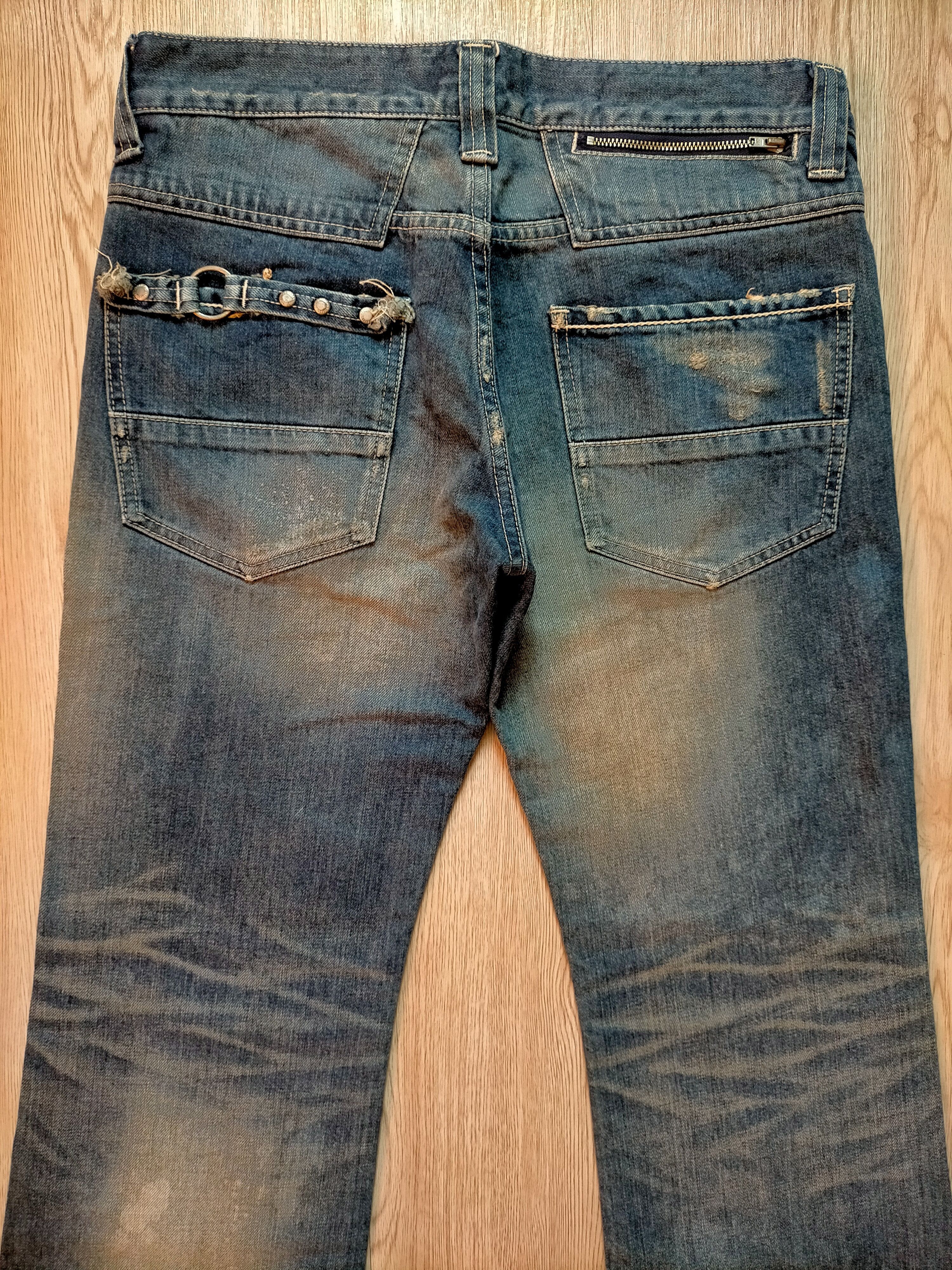 If Six Was Nine Flare Jeans Ufin & Sons Japan Boot cut Denim Size US 32 / EU 48 - 11 Thumbnail