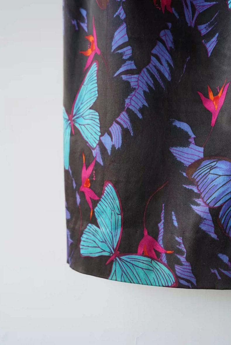 Kenzo KENZO Butterfly Iris Dress Size XS / US 0-2 / IT 36-38 - 4 Thumbnail