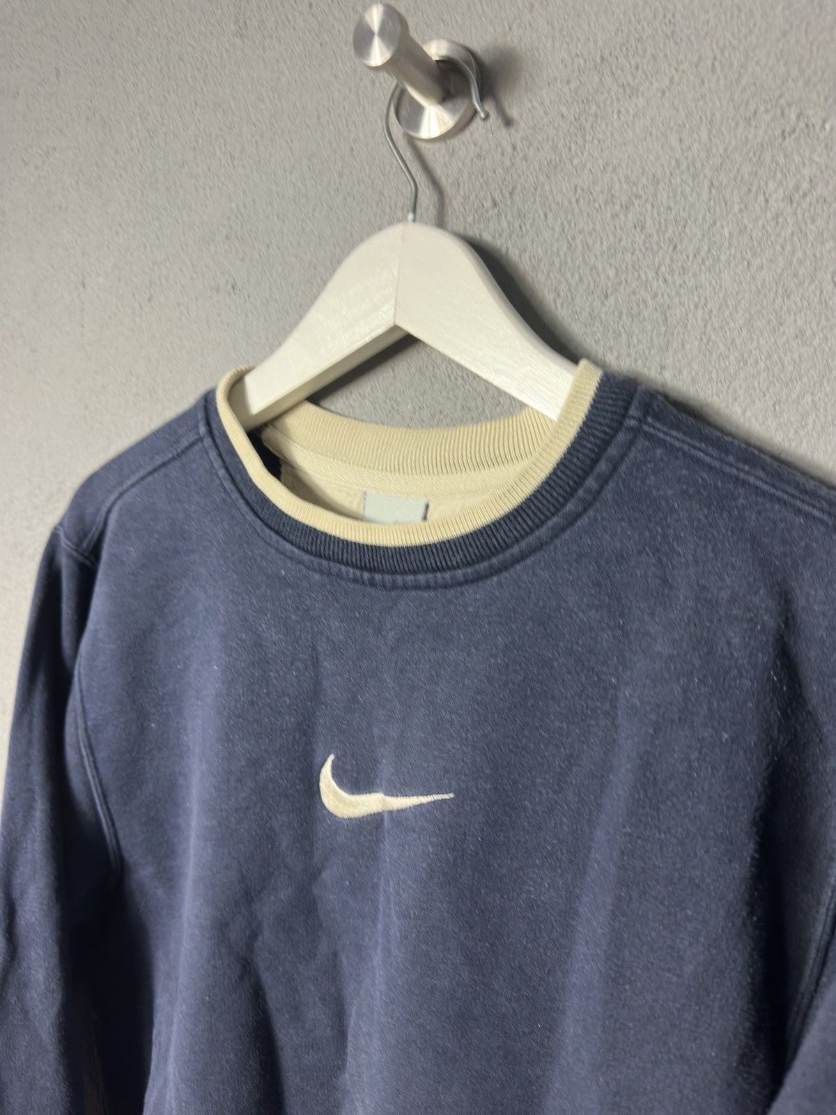 Nike Vintage Nike Center Swoosh Hoodie Sweater Y2K Size US S / EU 44-46 / 1 - 3 Thumbnail