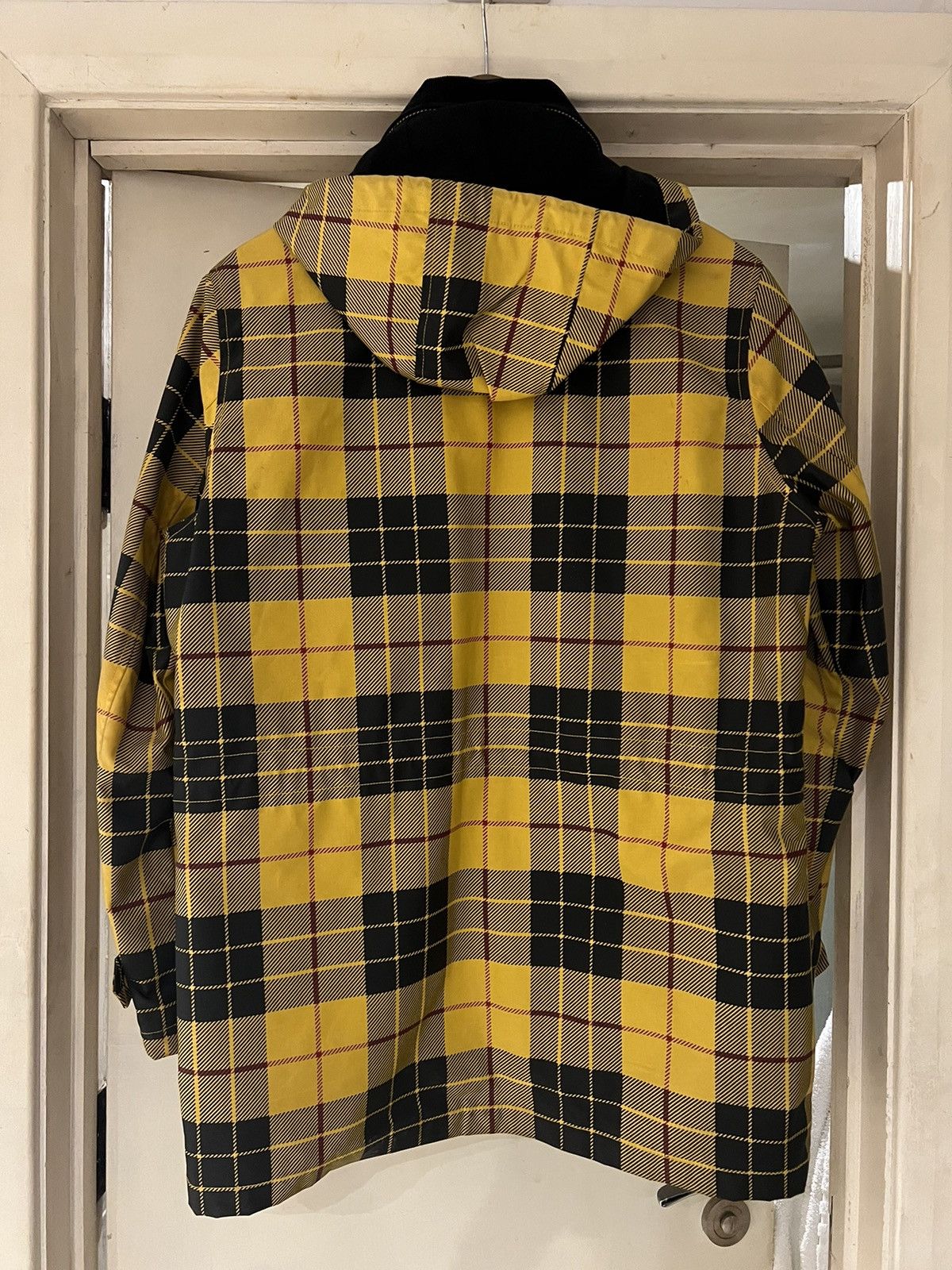 Supreme Supreme Waxed Millerain Waterproof Tartan Parka Jacket Size US M / EU 48-50 / 2 - 2 Thumbnail