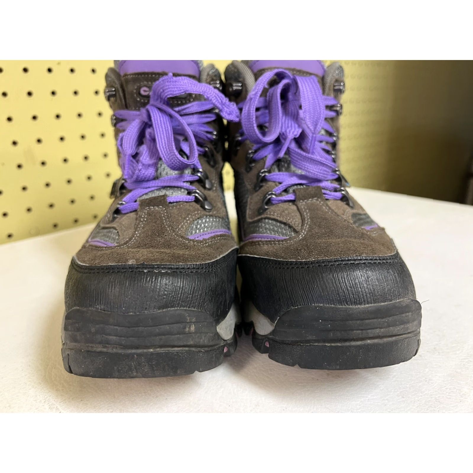 Vintage Hi-Tec Skamania Waterproof Hiking Womens Grey Casual Boots 9022 Sz 10 M Size US 8 / IT 38 - 2 Thumbnail