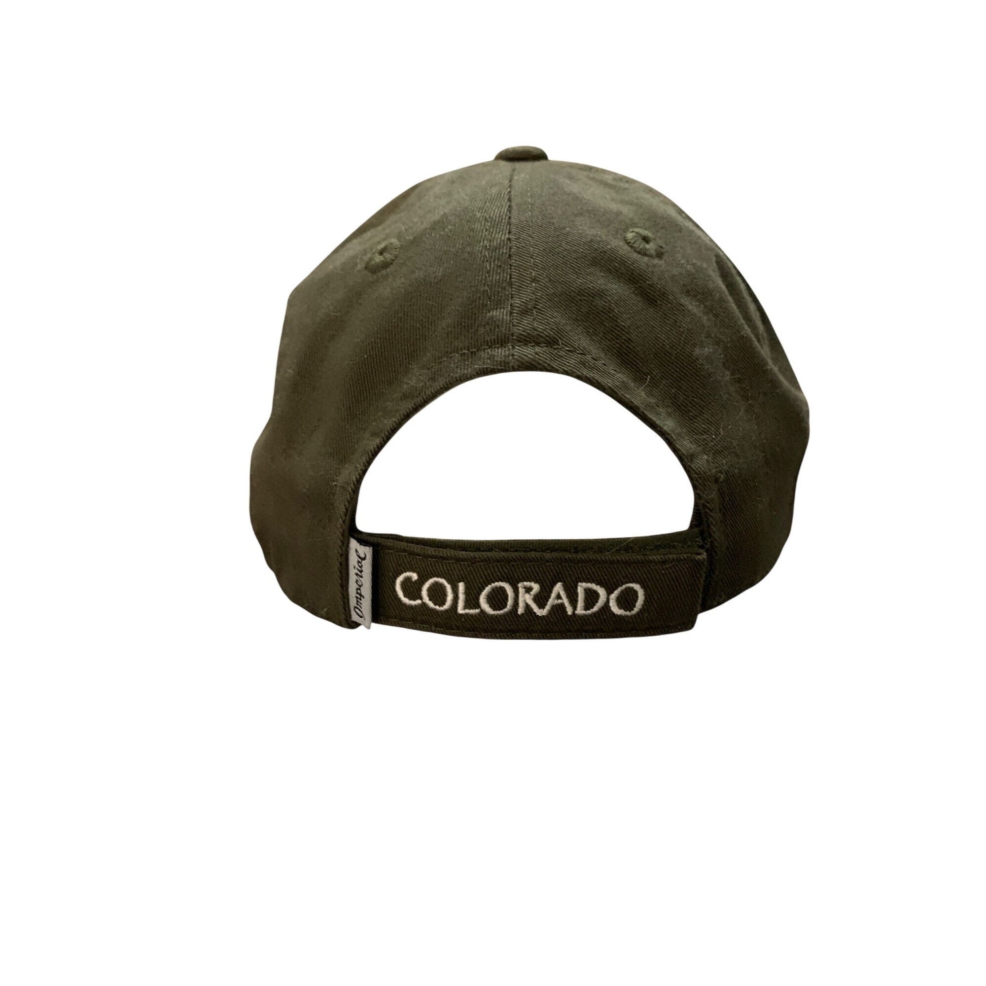 Other 27. Vail Colorado Imperial Olive Green Cotton Baseball Cap A Size ONE SIZE - 4 Thumbnail