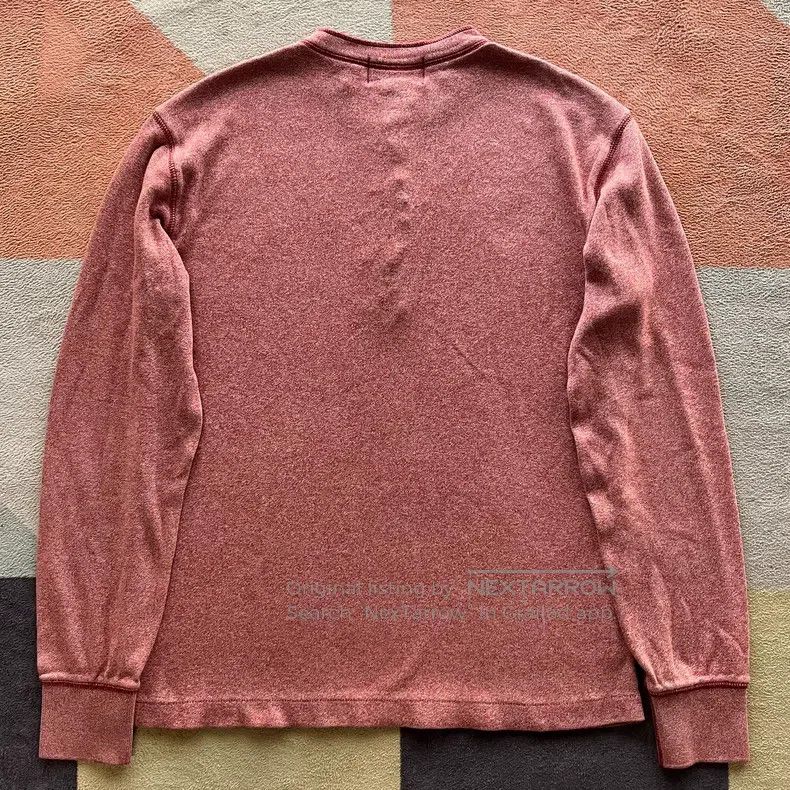 RRL Ralph Lauren RRL Ralph Lauren Pink Peppercorn Henley Size US S / EU 44-46 / 1 - 2 Thumbnail