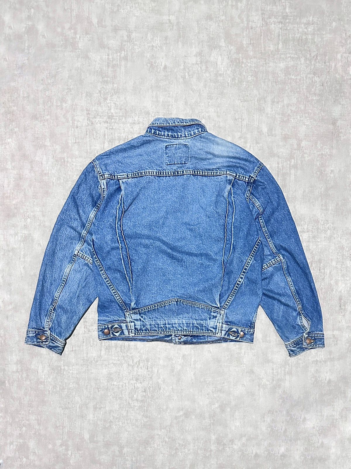 Japanese Brand × Vintage Vintage Supreme patches denim trucker style work jacket y2k Size US L / EU 52-54 / 3 - 6 Thumbnail