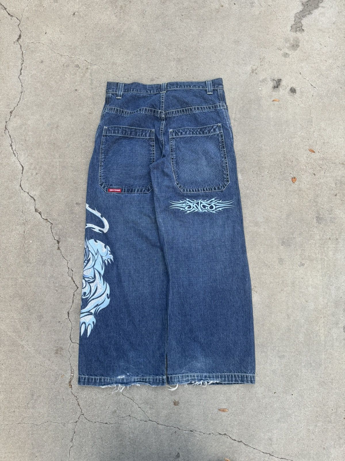 JNCO × Southpole × Vintage JNCO JEANS TIGER TRIBAL | Grailed