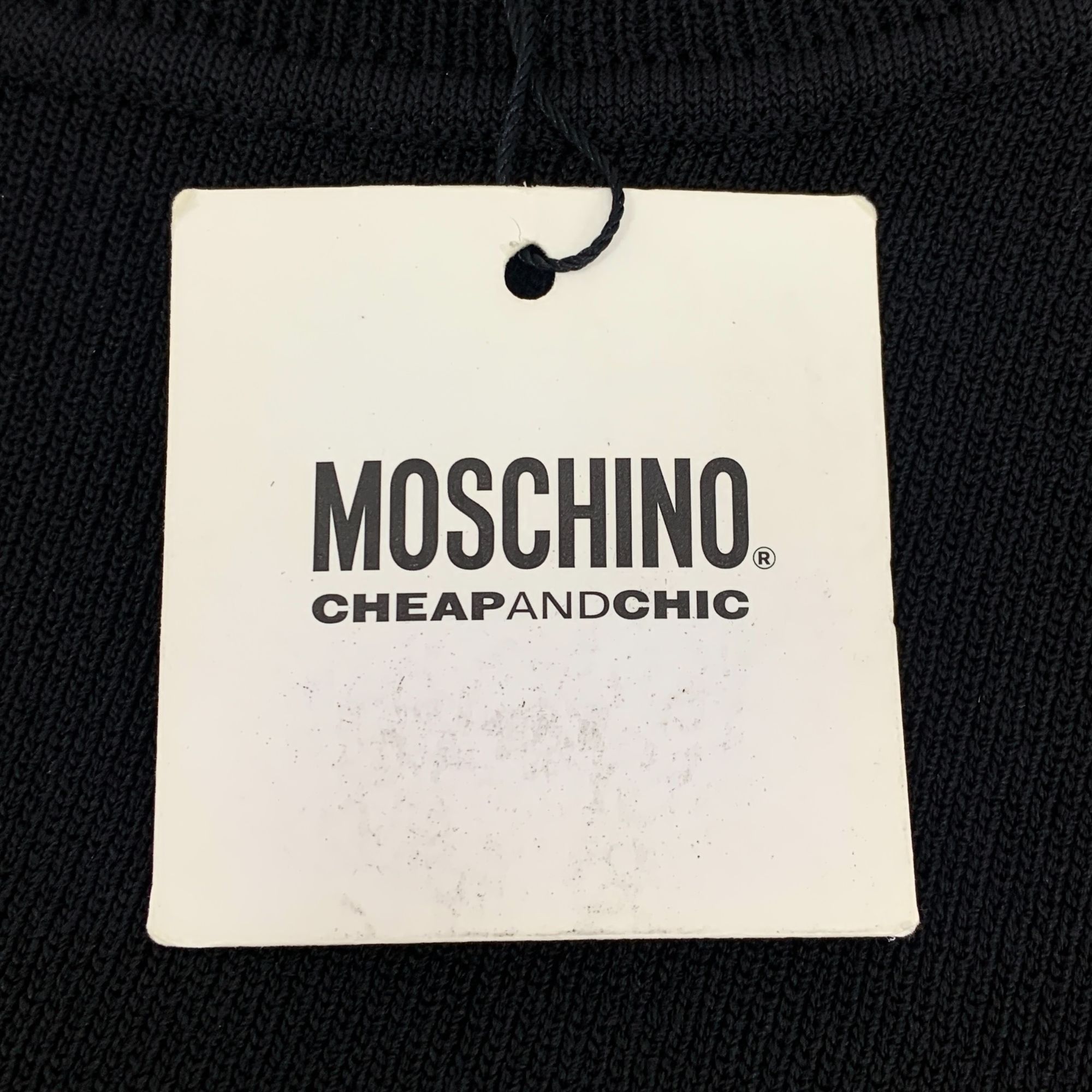 Moschino Moschino Cheap & Chic Black Floral Embroidered Long-Sleeve K Size M / US 6-8 / IT 42-44 - 4 Thumbnail