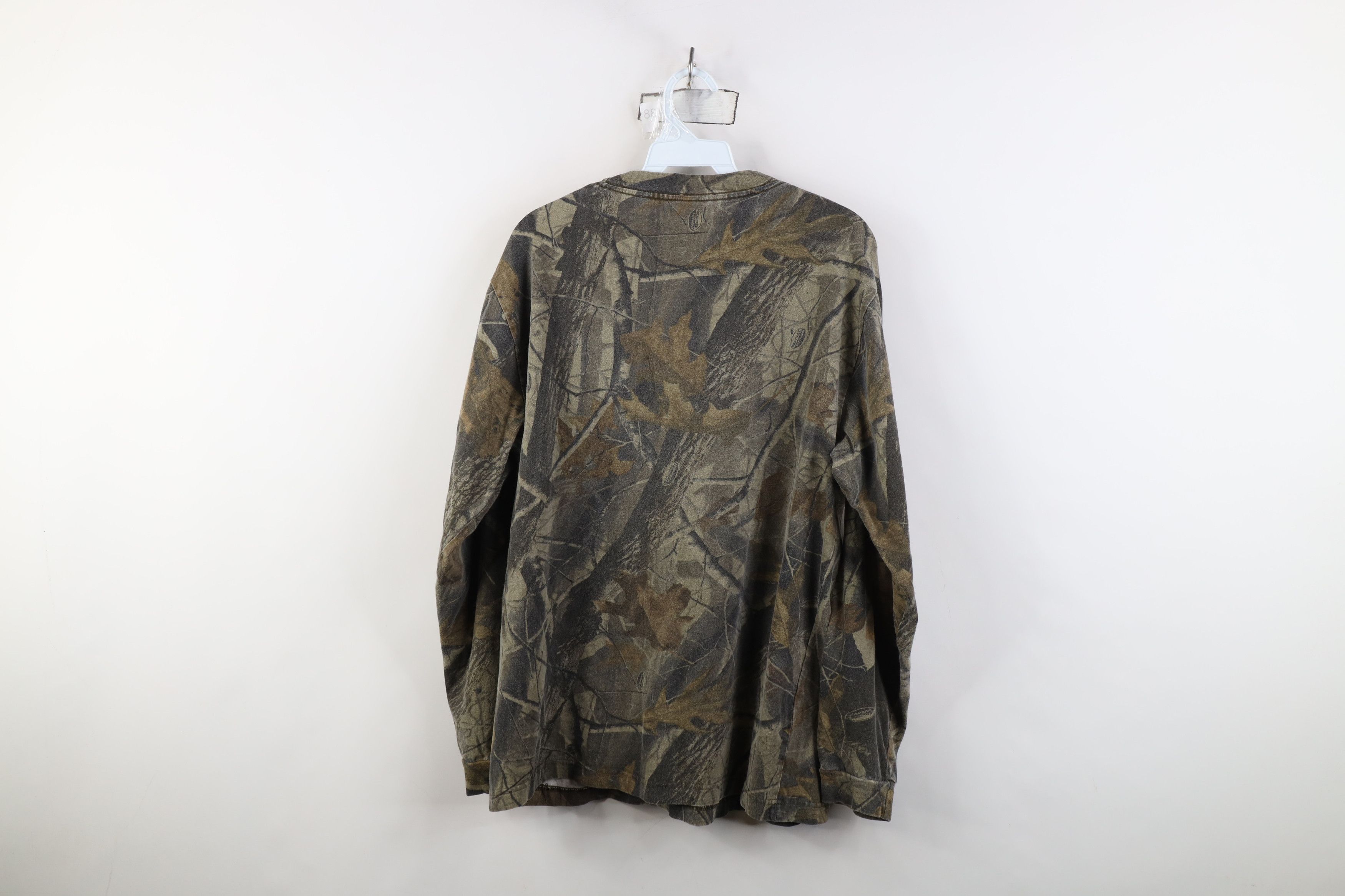 Vintage Vintage 90s Y2K Streetwear Camouflage Long Sleeve T-Shirt Size US M / EU 48-50 / 2 - 11 Thumbnail
