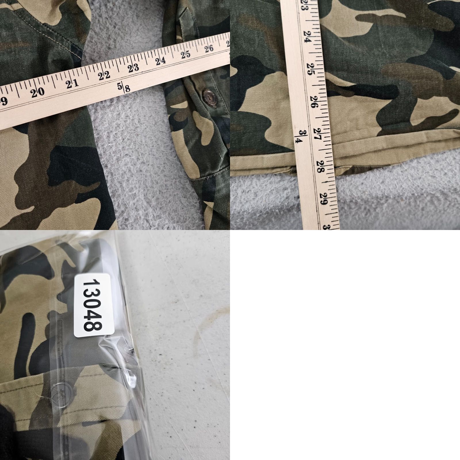 Forever 21 Foerver 21 Shirt Mens Size Medium Green Camo Shacket Button Up Hoodie Skate Surf Size US M / EU 48-50 / 2 - 8 Thumbnail