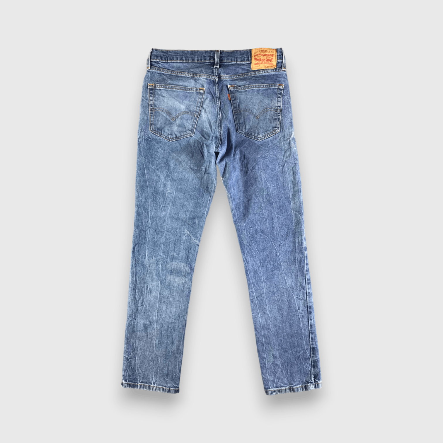 Levi's Vintage Blue Wash Levis 541 Jeans-J4340 Size US 32 / EU 48 - 2 Thumbnail