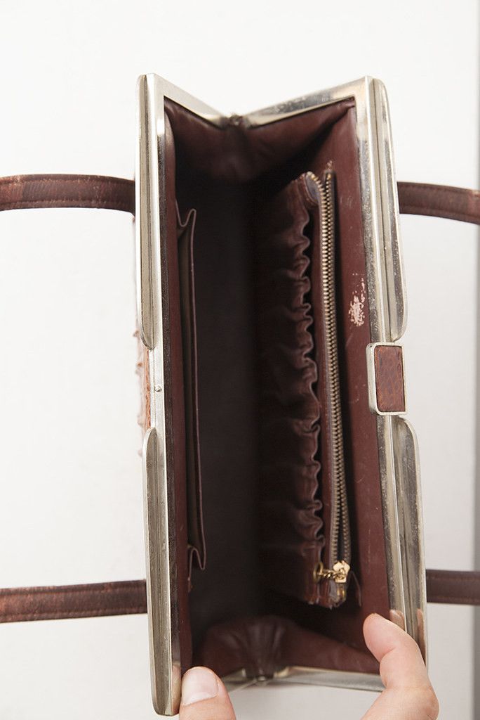 Vintage Vintage alligator handbag Size ONE SIZE - 6 Thumbnail