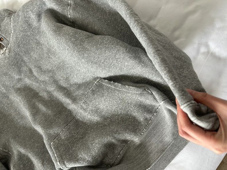 Saint Laurent Paris Saint Laurent Paris The whole body makes the old hoodie Size US L / EU 52-54 / 3 - 6 Thumbnail