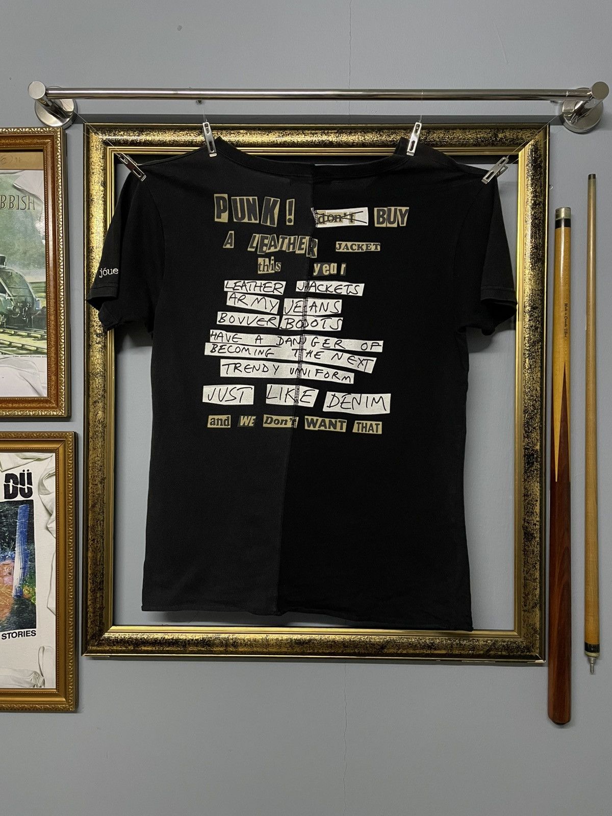 Hysteric Glamour Vintage Japan Designer Joutie God Save The Queen Punk Tshirt Size US S / EU 44-46 / 1 - 7 Thumbnail