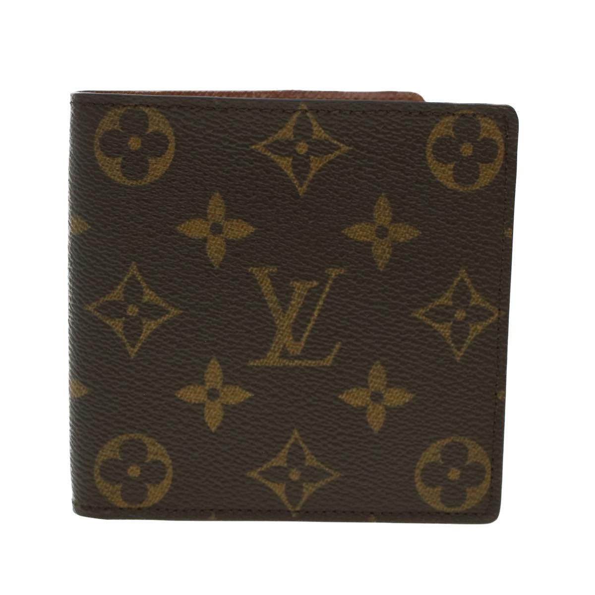 Auth LOUIS VUITTON Marco old model M61675 Bifold wallet Monogram