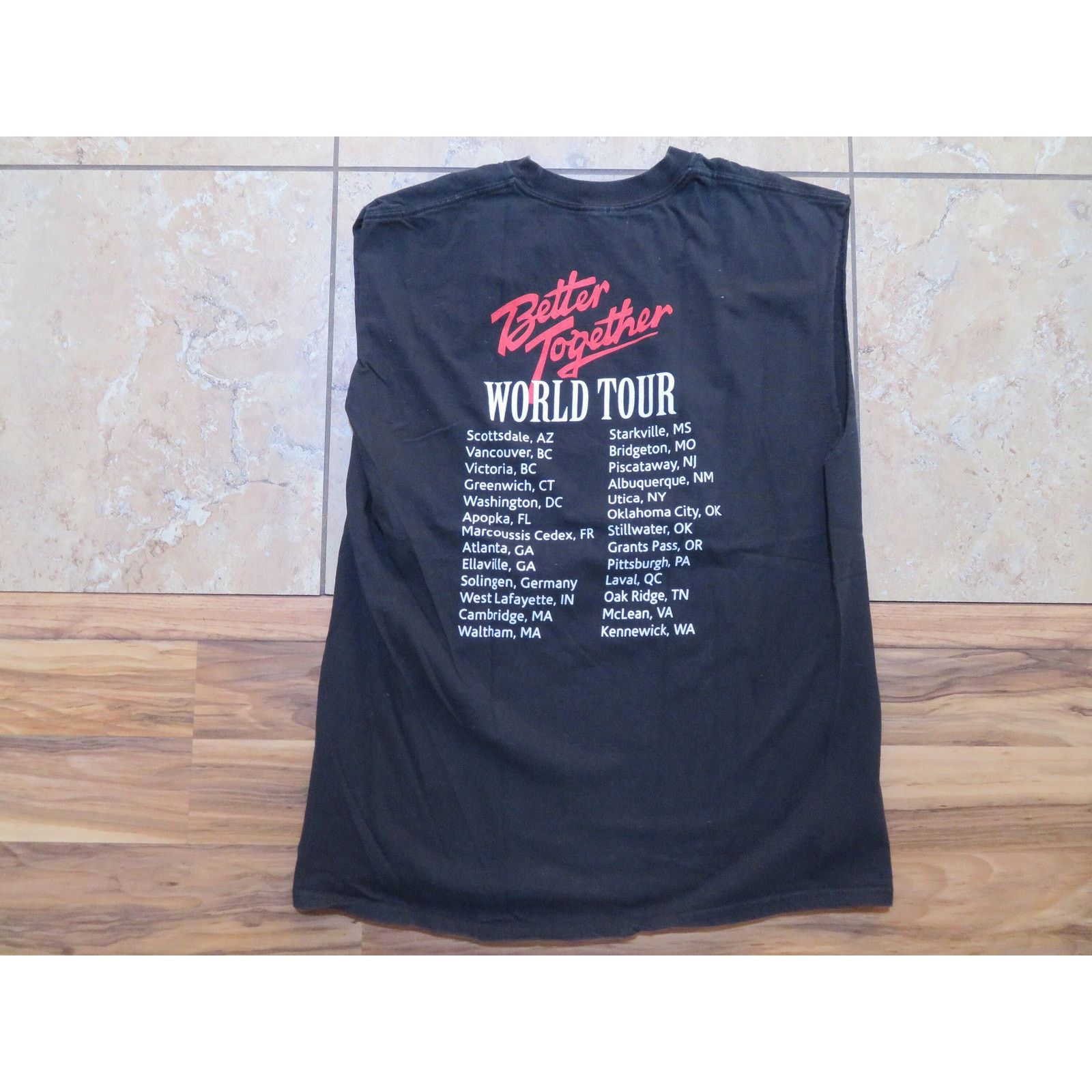 Other Better Together World Tour icx technologies T-Shirt Black L Size US L / EU 52-54 / 3 - 4 Thumbnail