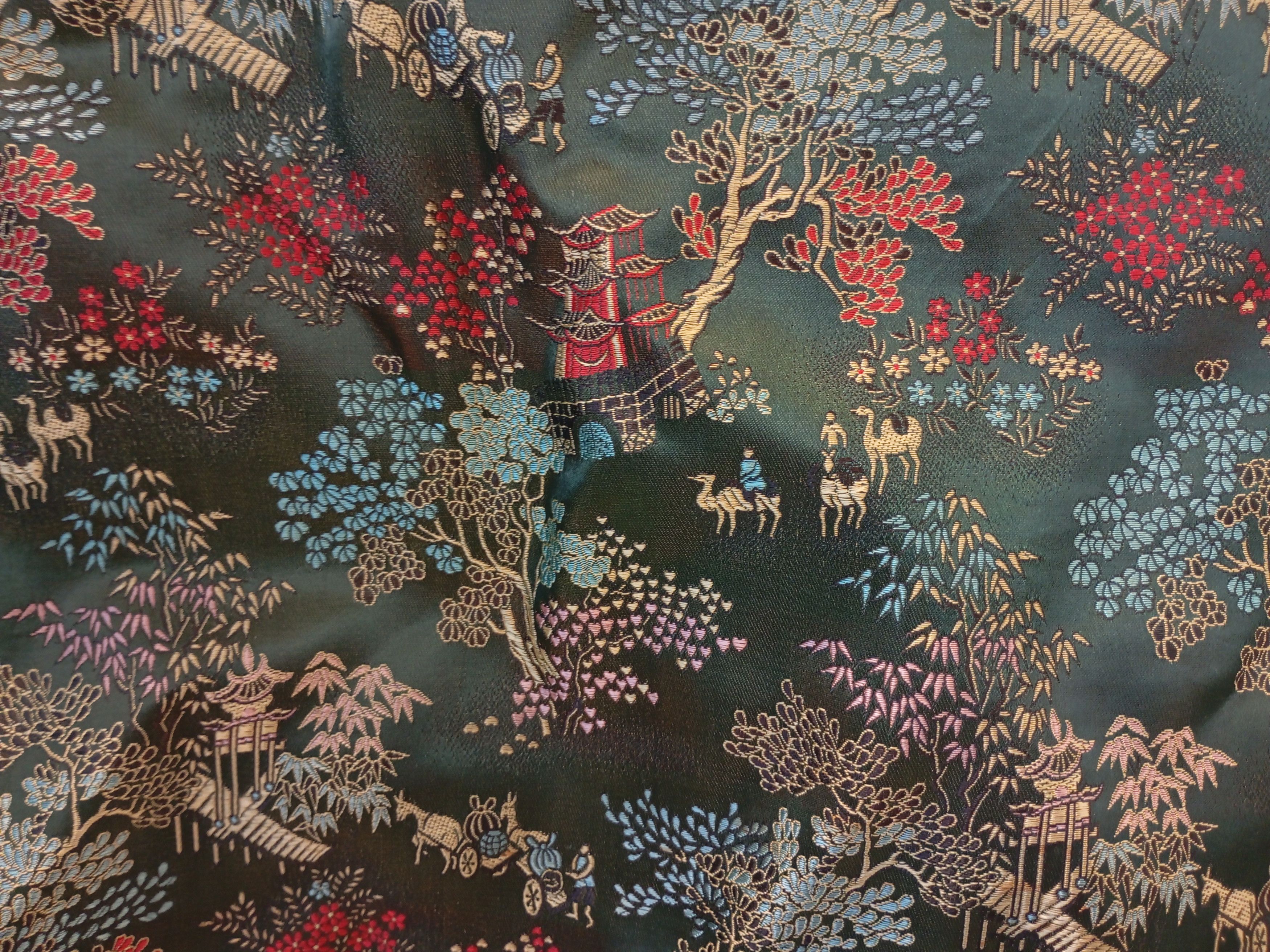 Japanese Brand Japanese embroidery Tablecloth Home Deco Japan Cotton Size ONE SIZE - 1 Thumbnail