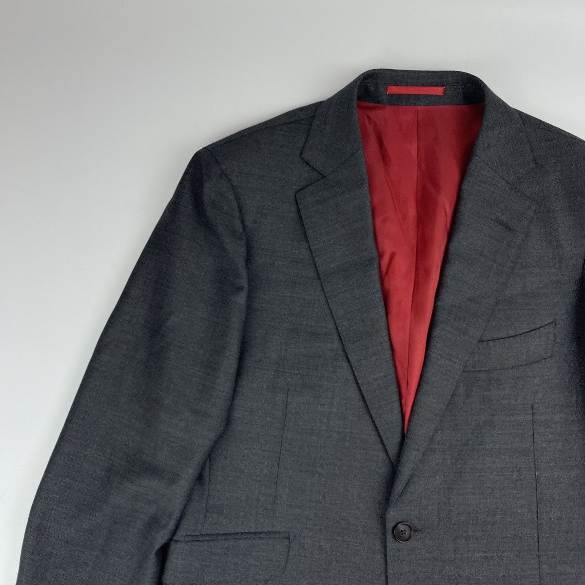 Suitsupply Suitsupply Sienna Gray Suit Jacket Size 38R - 4 Thumbnail