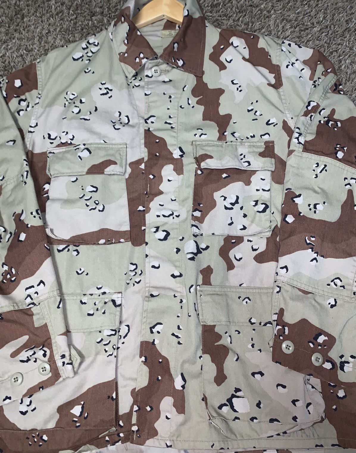 Vintage Vintage Desert Camo Military Jacket/Coat Size US L / EU 52-54 / 3 - 3 Thumbnail