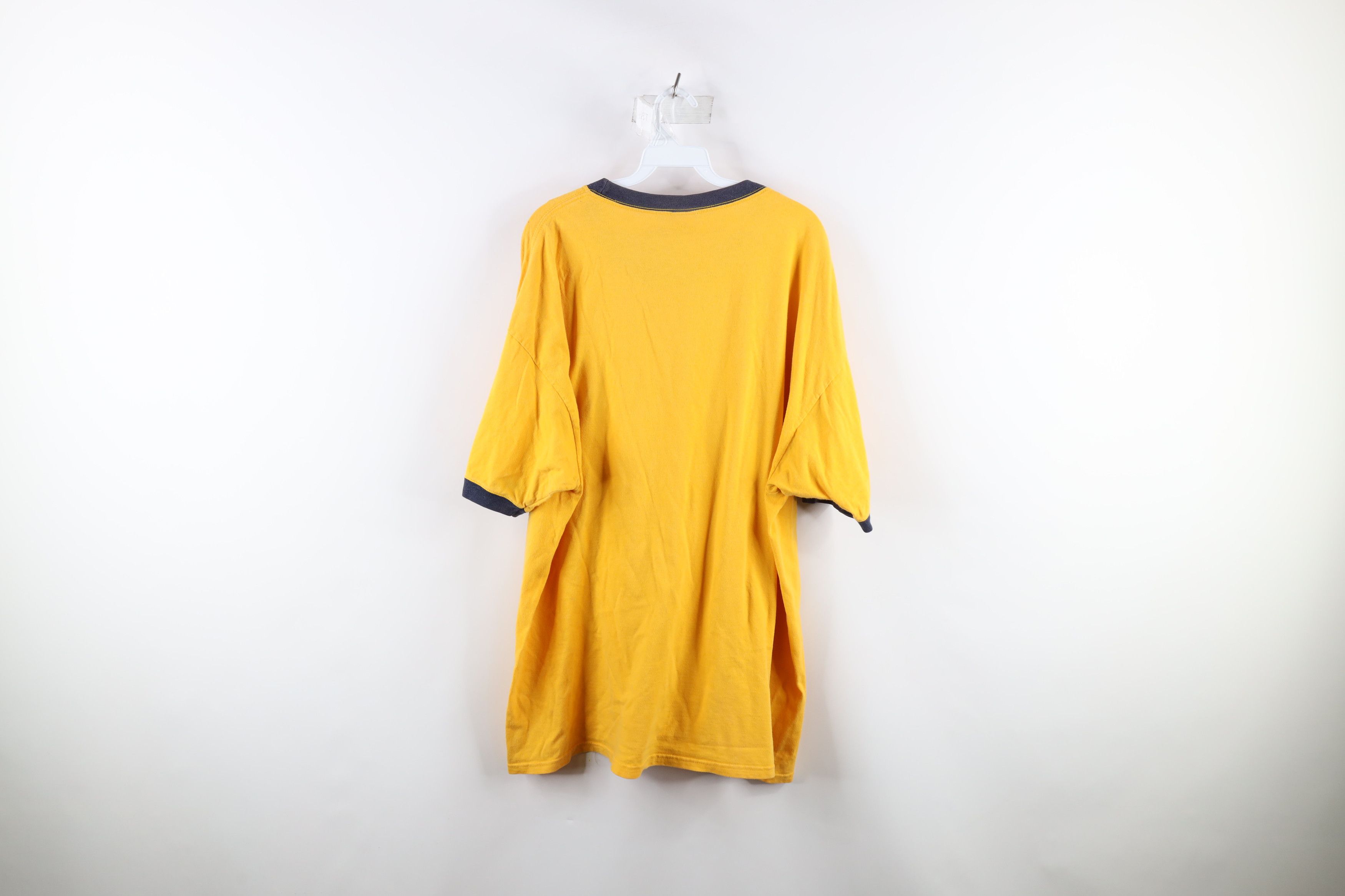 Starter Vintage 90s Starter Distressed Short Sleeve Ringer T-Shirt Size US XL / EU 56 / 4 - 8 Thumbnail