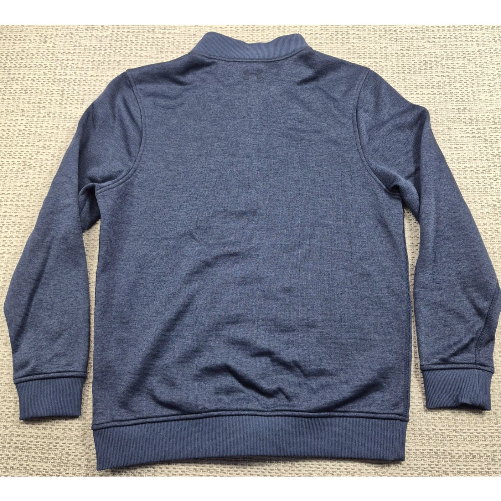 Under Armour Under Armour ColdGear Storm Pullover Mens Small Blue 1/4 Zip Thermal Sweatshirt Size US S / EU 44-46 / 1 - 5 Thumbnail